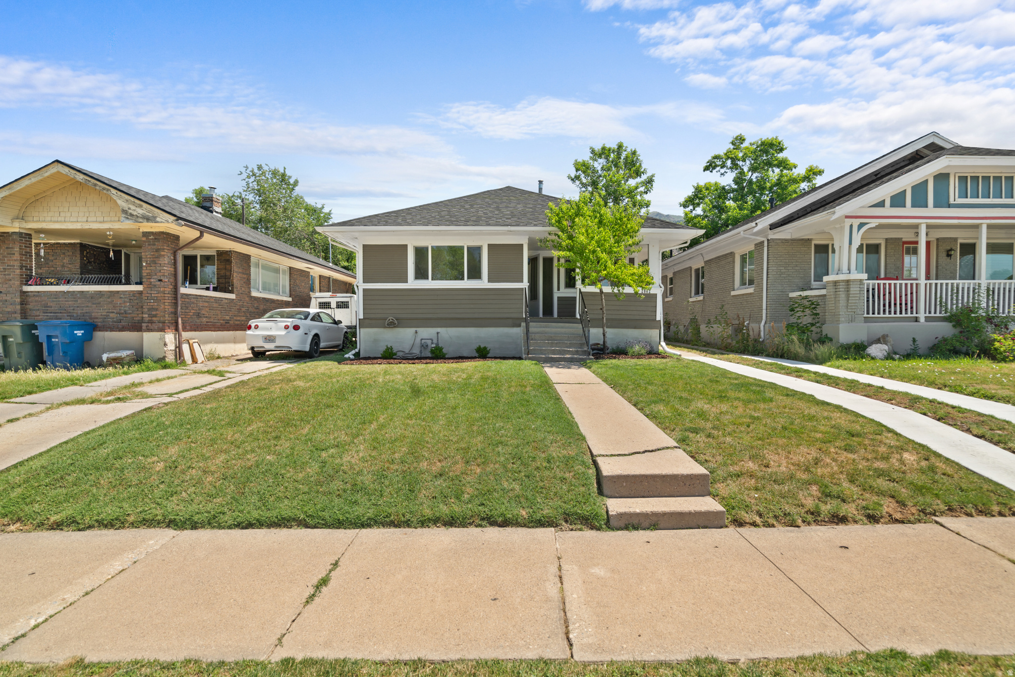 Welcome home to this east side Ogden gem, tucked away on a quiet street with mountain views and convenient access to hiking and downtown shopping. This home offers two spacious living rooms providing flexible living space, two comfortable bedrooms and a full updated bathroom. Many major updates have been completed giving buyers peace of mind. Recent improvement  include all new windows, new roof, added insulation, new electrical panel, updated bathroom plumbing, new concrete in driveway. Includes new kitchen appliances making this home truly move in ready.