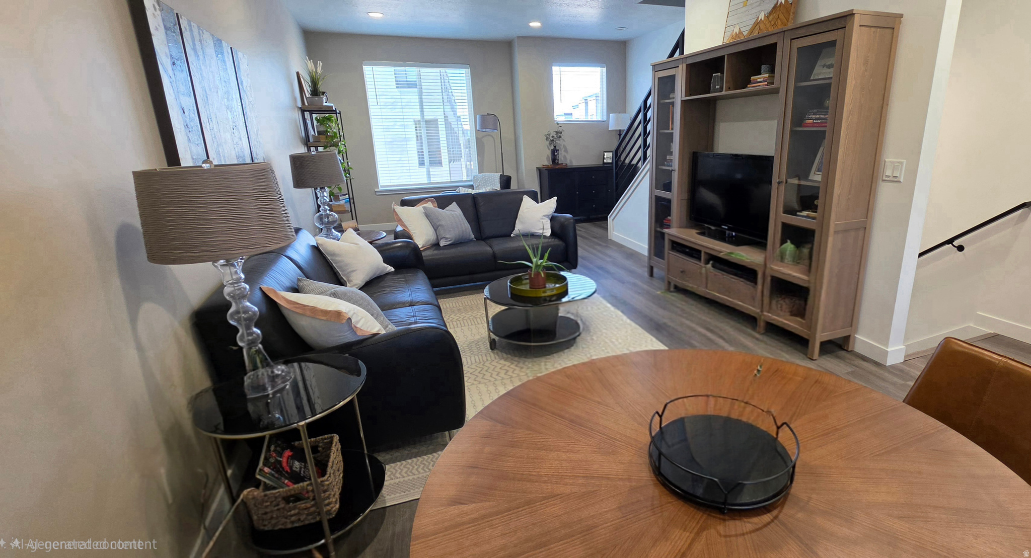 BETTER THAN NEW! Incredible Park Lofts Townhome in the heart of the newly developed North Salt Lake Town Center! Just minutes from the updated Town Hall, Police Station, and City Center, this property is completely turn-key and ready for you to move right in. Step inside this bright, light-filled open floor plan designed perfectly for both casual daily living and entertaining. The interior has been tastefully updated with custom designer paint, creating an inviting and modern atmosphere. The gourmet kitchen is a chef's delight, featuring pristine white cabinetry, gleaming quartz countertops, stainless steel appliances-including a gas range and refrigerator-and a massive walk-in pantry. Modern iron stair railings and a convenient guest powder room accent the open main living area. Step out onto your private balcony to relax and overlook a quiet, tree-lined cul-de-sac. As a rare and special bonus, this home is perfectly situated to offer stunning mountain views out of every window. Upstairs, the layout is designed for maximum privacy and comfort, offering two spacious bedrooms, each with a private en-suite bathroom and a generous walk-in closet. The primary bath includes double sinks and a large walk-in shower. The washer and dryer are conveniently located right on the bedroom level. Downstairs, you will be pleasantly surprised by the large tandem 2-car garage, which offers ample room for vehicles, extra storage, and dedicated space for trash containers inside. From there, you can walk out to your own fully fenced, private backyard space. The beautifully maintained community common areas include a fenced half-court basketball court, covered picnic areas, a pergola, and a dedicated fenced dog park. Best of all, the massive $20 Million Hatch Park Redesign and Redevelopment project is underway right across the street! This convenient location offers an unbeatable commute: just 8 minutes to downtown Salt Lake City and 10 minutes to the airport. You are also only minutes away from several incredible hiking and mountain biking trails, as well as outstanding public golf courses. Quiet, friendly, and perfectly located-this community is an absolute pleasure to live in. Ask about our 1% rate buy-down incentive with preferred lender!