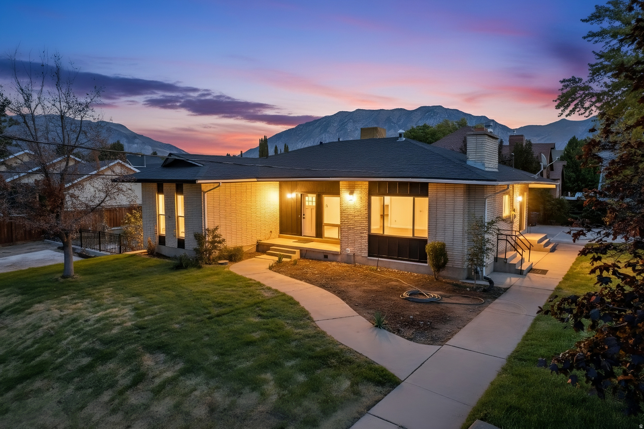 Freshly remodeled and move-in ready, this spacious Provo property offers the perfect blend of modern style, flexibility, and functionality. Designed with an open and airy floor plan, the home features beautifully updated finishes, abundant natural light, and a seamless flow ideal for both everyday living and entertaining. The thoughtfully renovated kitchen opens to the main living spaces, creating a warm and inviting atmosphere throughout. With 6 bedrooms and 4 bathrooms, there is room for everyone, plus a fully finished basement apartment complete with its own private entrance, bedroom, bathroom, and living space-perfect for generating rental income, hosting guests, or accommodating multigenerational living. Step outside to enjoy breathtaking mountain and lake views, a large patio for outdoor gatherings, and a spacious backyard ready for your personal vision. The property also offers extensive off-street parking with room for RVs, trailers, recreational vehicles, and future expansion if desired. Conveniently located in a desirable Provo neighborhood, this home delivers modern upgrades, versatile living options, and incredible value all in one. Square footage figures are provided as a courtesy estimate only and were obtained from County Records. Buyer is advised to obtain an independent measurement.