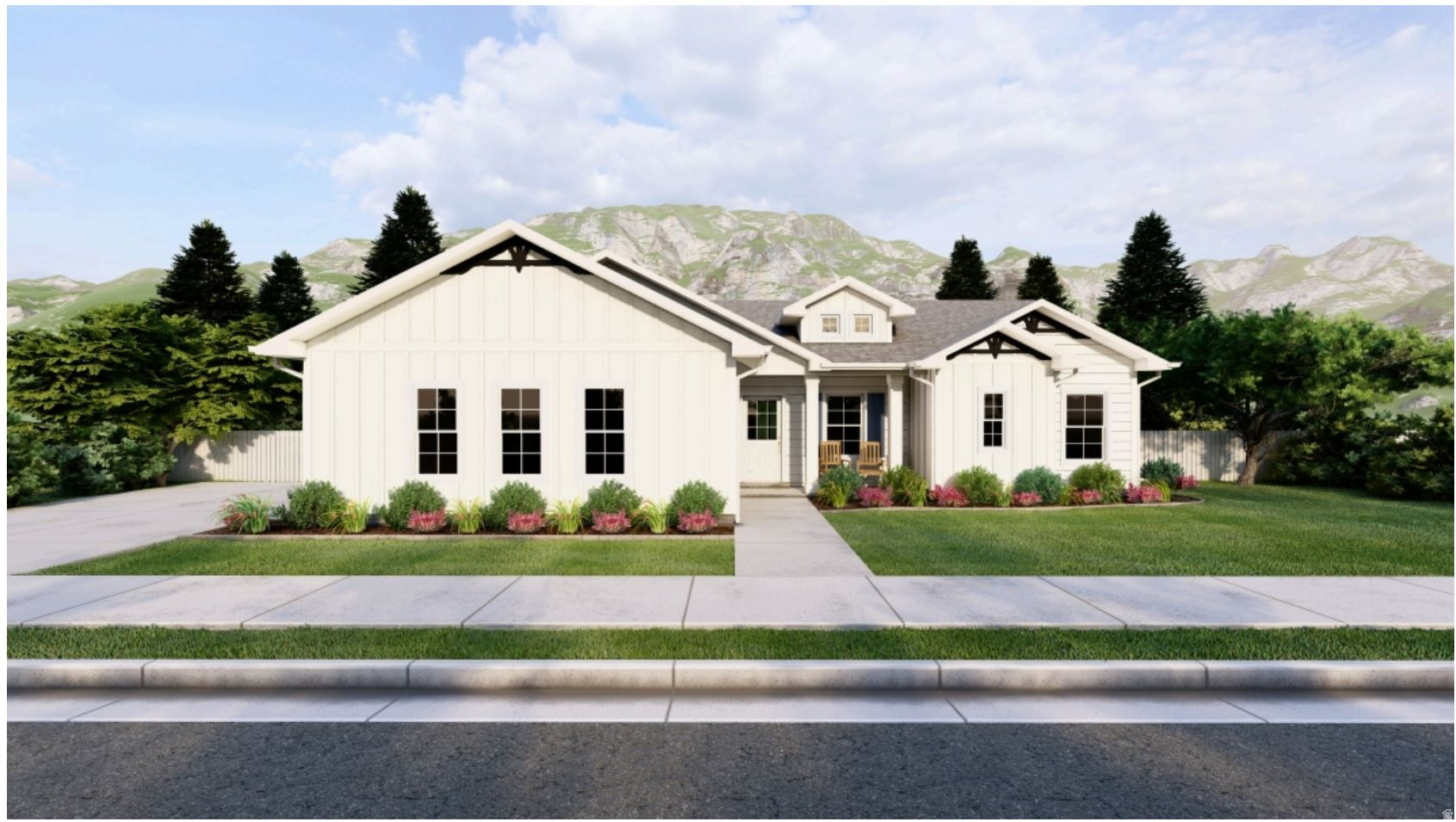 Welcome home to the Cambria Farmhouse elevation by OLO Builders. PROMOTION: Builder will finish the basement for a discounted price of $35,000!  This home utilizes each square inch! The spacious family center has large windows and a sliding glass door, allowing for the area to be flooded with an abundance of natural light. The kitchen hosts a large island and just off the kitchen is a huge, walk-in pantry. Through the garage entry is a drop zone (mudroom) and laundry area. On the other side of the home are two spacious bedrooms, a full bathroom, and the primary suite. The en-suite bathroom includes double sinks and a separate shower and tub. The walk-in closet is large and spacious. This floorplan has the option of a full, unfinished or finished basement*. The finished basement adds three additional bedrooms, a full bathroom, a large family area, a large storage room, and a cold storage room. Choose from a Craftsman, Farmhouse, Prairie, Modern, Mtn. Rustic, or Traditional exterior. Ask For Details