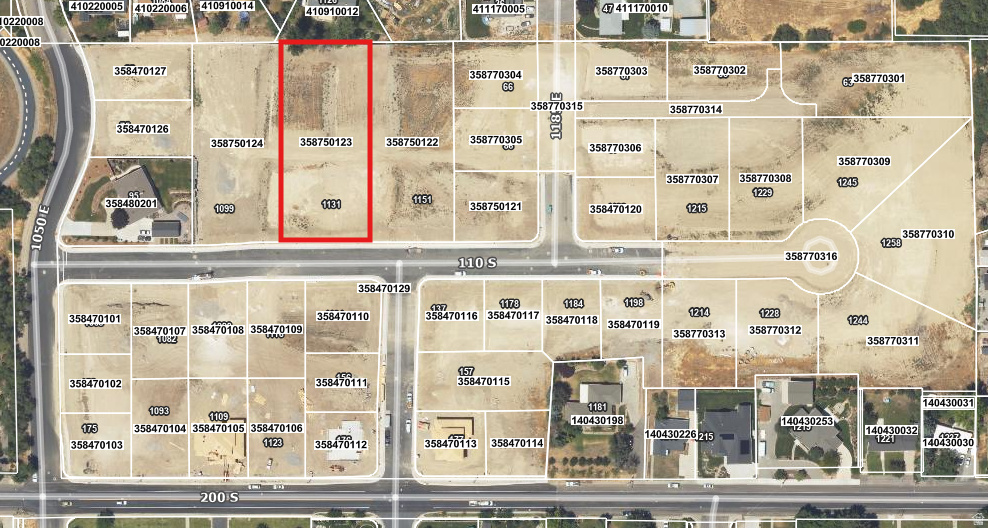 Large 0.90 acre lot in the exclusive 'Blossom Hill' subdivision! Blossom Hill is a custom home community nestled in the heart of Pleasant Grove. Conveniently located near great schools, the Murdock Canal Trail, easy freeway access, Silicon Slopes, and many shopping and dining options. Bring your own builder! All utilities are stubbed and ready to build your custom dream home!
