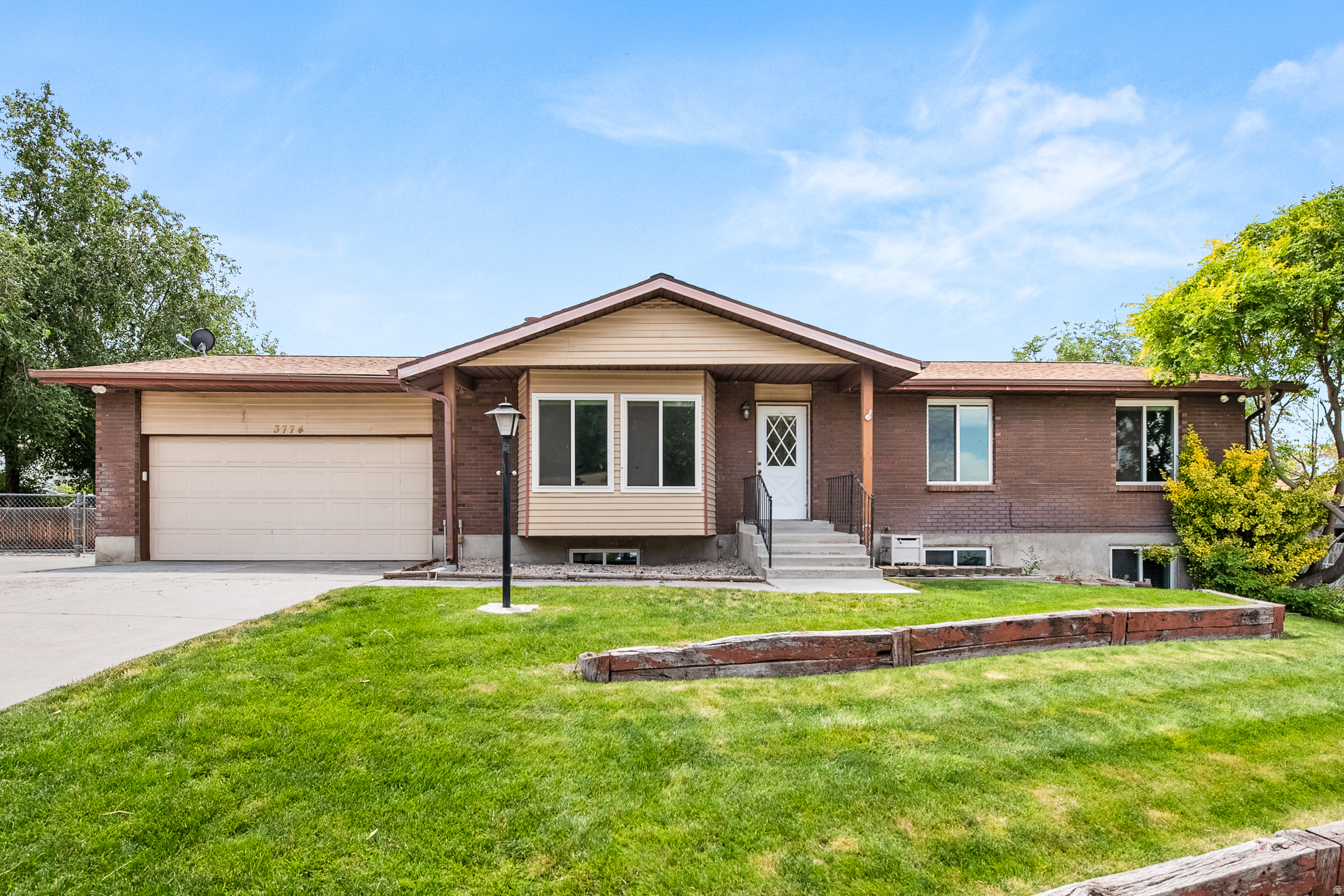 This FANTASTIC Rambler on a quiet street in West Valley. Updated  bathrooms, extra spacious 2 car garage, added concrete for RV/extra car storage. Seller recently had the home and carpets professionally cleaned. Fully fenced with extra storage downstairs, in garage  and outdoor shed. NEW Windows , AC is only 3 years old, NEW insulation in attic. Roof is only 9 years old - can provide warranty info. Washer and Dryer are NEW and included.  Easy to show.