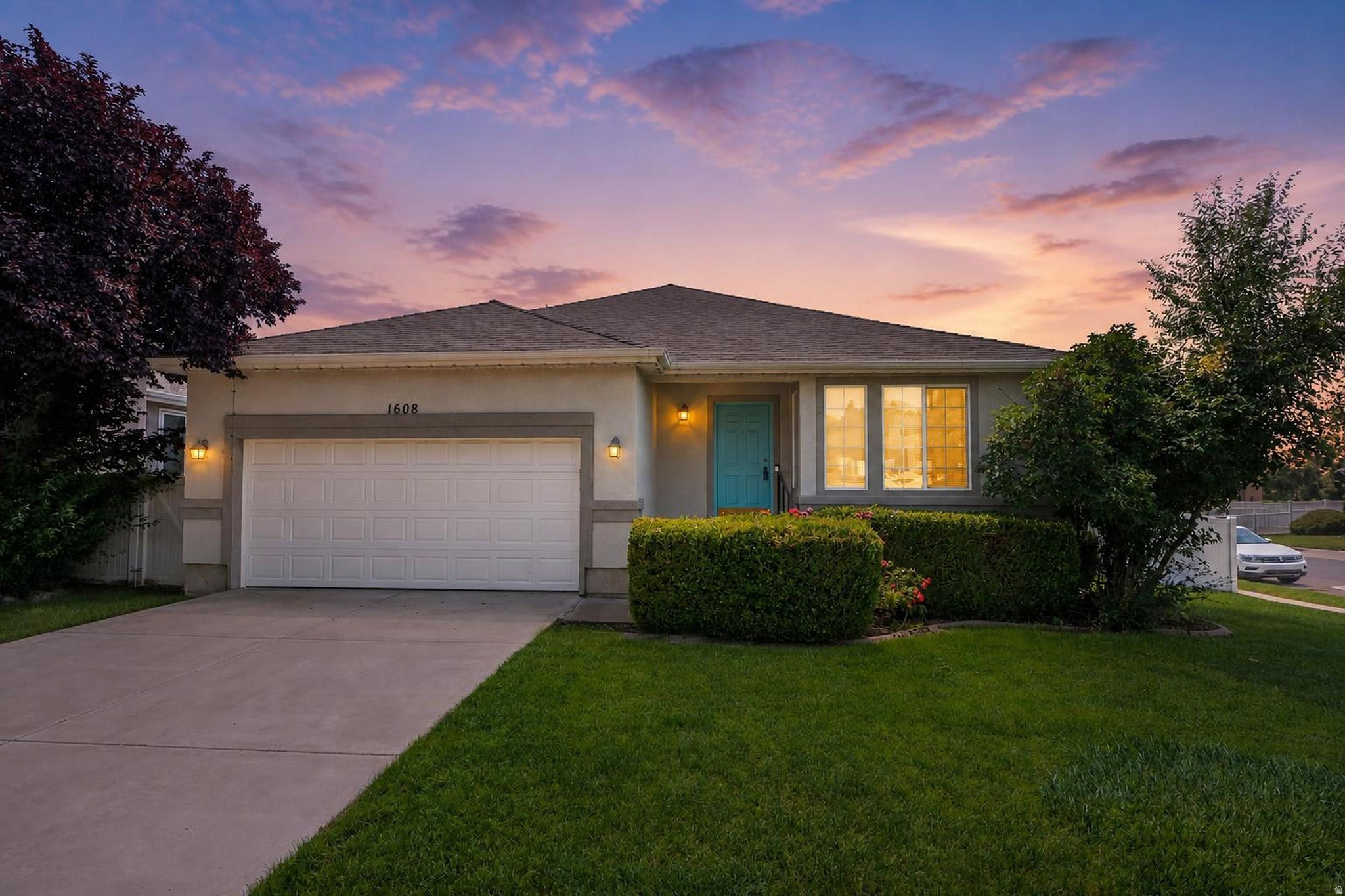 Don't miss out on this fantastic 6 bedroom rambler with prime location in Farmington! Stunning mountain views, covered deck, the home includes an efficient tankless hot water system, Nest learning thermostat and solar panels.  Additionally the home features a newer roof, insulated garage door and driveway completed in 2019, water softener, tiled bathrooms and gorgeous hand scraped hardwood floors on the main level. Over 3000 sq ft there is also so much room for storage and room for the family to entertain. Plus it backs on to Heritage Park featuring a half mile running track and more. This highly desirable Farmington neighborhood has easy access to I-15, highway 89 and Legacy plus close to retail and entertainment including Station Park. Square footage figures are provided as a courtesy estimate only and were obtained from county records and previous listing. Buyer is advised to obtain an independent measurement.