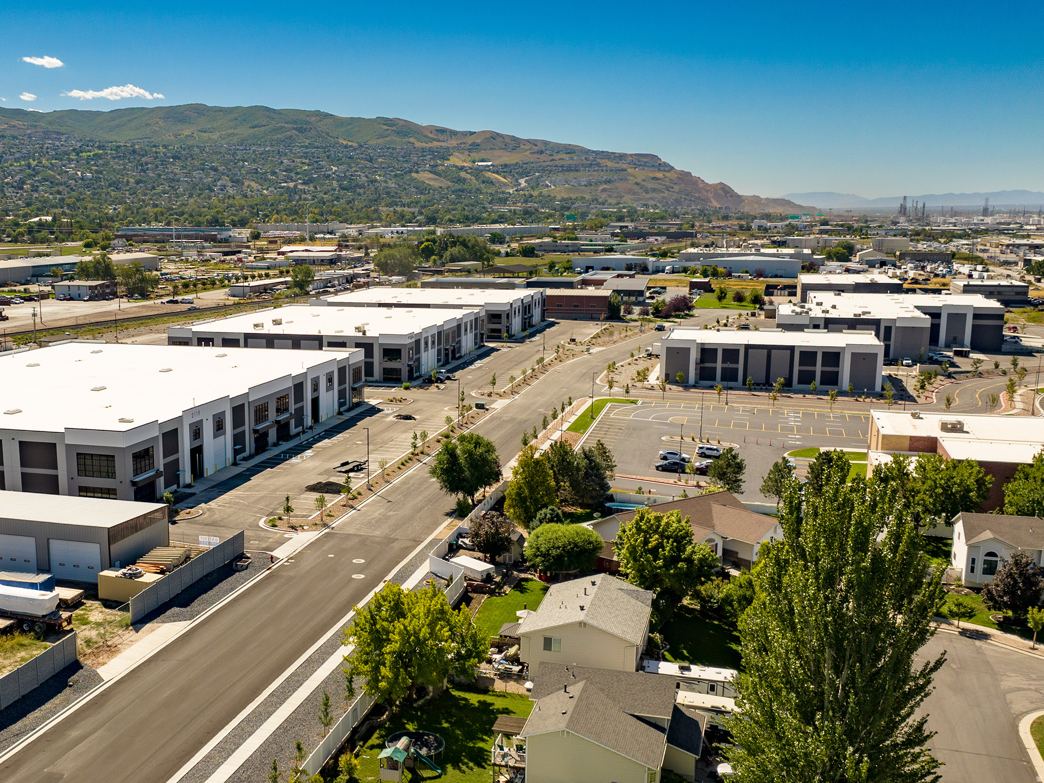 Class A Industrial Park perfectly located between I-15, I-215, Redwood Rd and Legacy.  Mins from the Airport, easy access to all.  Buildings A, B, C, D are for sale. Project is 100% full and stable.  Call broker for all details.
