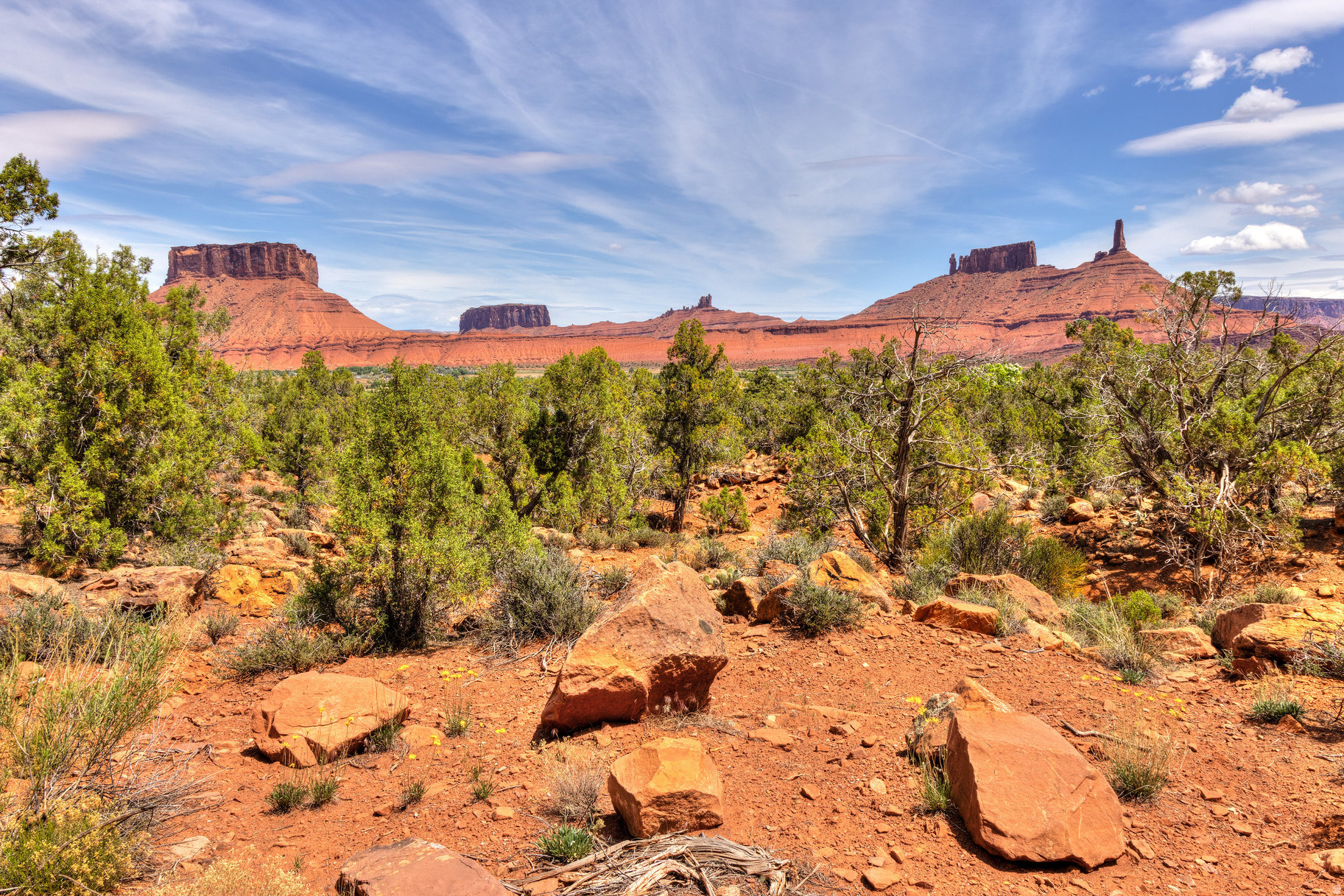 Build-Ready Castle Valley Parcel with Utilities, Well, Septic & Sweeping Red Rock Views! This is one of Castle Valley's premier parcels, offering privacy and views. Utilities and driveway to a level building site are already completed, making this beautiful 4.62-acre parcel in Castle Valley truly ready for your vision. Three 200-amp electrical panels are spaced along the driveway, offering flexibility for future improvements. A working well feeds a 1,700-gallon underground cistern that distributes water to three frost-free hydrants throughout the property. The septic system is already installed at the building site, saving significant time and expense in the building process.  The property also includes surveyed and engineered architectural plans created by a local Moab architect, which can be made available to buyers and modified to suit their preferences.