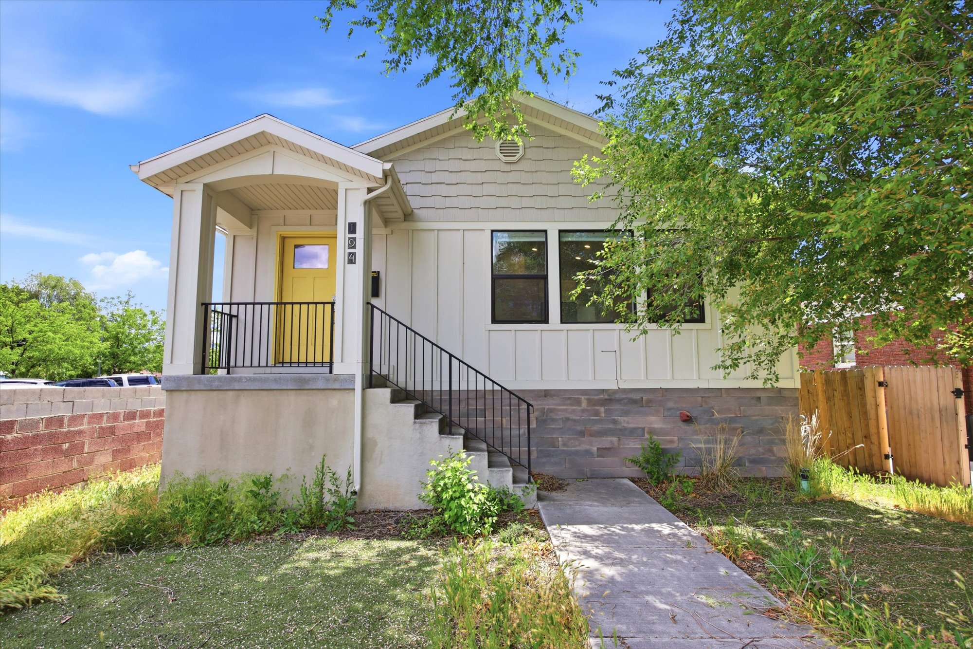 Built in 2019 this home is a must see! Newer home in the middle of an established neighborhood.  Vaulted ceilings, natural light, walk-in closets, solid surface countertops, two car garage, with off street parking. Community center, city park with pickleball and basketball courts across the street. Lots of entertainment and restaurants nearby.