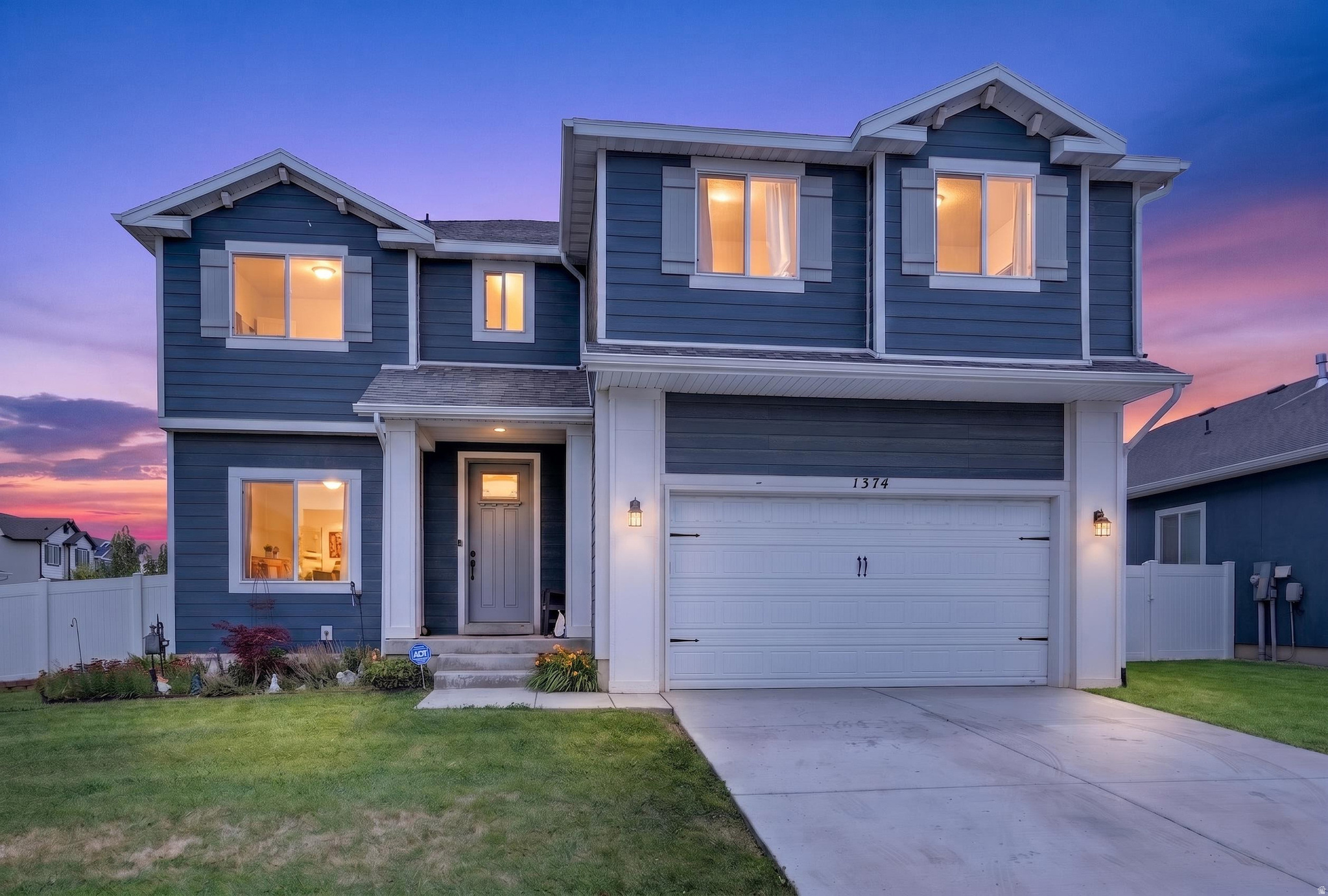 Welcome to your dream home in the heart of Eagle Mountain! This stunning two-story residence boasts 2,411  finished square feet of thoughtfully designed living space, featuring 5 spacious bedrooms and 2.5 baths. With a partially finished basement, plumbed for an additional kitchen, laundry room, and full bath.  Framed already including a space to add in a walk-out basement for a fully functional mother-in law apartment when finished.  This property offers an incredible opportunity to add equity or grow into. Step inside and be captivated by the abundant natural light, tall ceilings and modern finishes throughout. The open-concept layout is perfect for entertaining and family gatherings, while the fully fenced yard provides a safe and private oasis for outdoor enjoyment. With over $30,000 in builder upgrades, this home is equipped with modern conveniences and high-quality materials (IE dual level AC to keep the upstairs rooms comfortable year round), making it truly exceptional. Situated in a rapidly developing area, you'll enjoy the perfect blend of community charm and access to new amenities. Don't miss your chance to make this beautiful home yours and watch your investment grow in this promising location! Square footage figures are provided as a courtesy estimate only and were obtained from county records. Buyer is advised to obtain an independent measurement.  ** Agent Owner ** Some photos have been photoshopped
