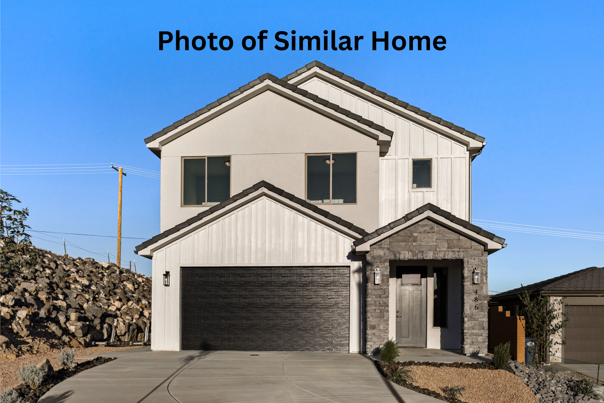 This TO BE BUILT home is in a sweet location, nestled next to a lava cliff side. The floor plan is designed perfectly to maximize the lot. Will be built with the following upgrades: hard flooring throughout the main level, kitchen backsplash, accent laundry tile, tile surround in showers, carpenter accent wall and more. Buyer to have the opportunity to customize selections from builders current selections. Give us a call today! HOA covers subdivision open space.