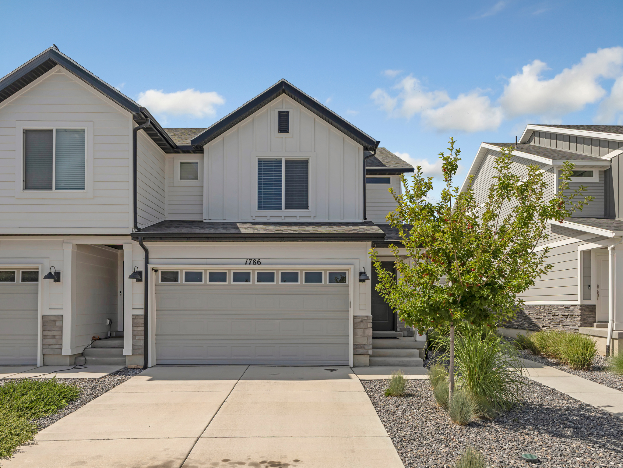 Skip the wait for new construction and move into a home that already has what buyers want most. If the best new-build lots are gone, this premium end-unit townhome deserves a spot at the top of your list. Located directly across from the community pool, clubhouse, playground, and pickleball courts, this end unit sits in one of the best locations in the neighborhood. You get easy access to every amenity plus the added privacy, natural light, and extra outdoor space that only an end unit offers. This home is also priced nearly $40,000 below what the current owner paid - a rare chance to buy a like-new townhome at real value. Inside, it shows better than new. Appliances are negotiable, and the home has been meticulously maintained and kept in move-in-ready condition. No waiting, no upgrade costs, no construction delays - just new-construction quality you can move into now. Set in the fast-growing Eagle Mountain community, you're close to parks, trails, top-rated schools, and shopping, with quick access to everything you need while still enjoying the open, spacious feel that makes this area so popular. Why wait months to build when one of the community's premier locations is available today? Schedule your private showing and see why this end-unit townhome stands out.