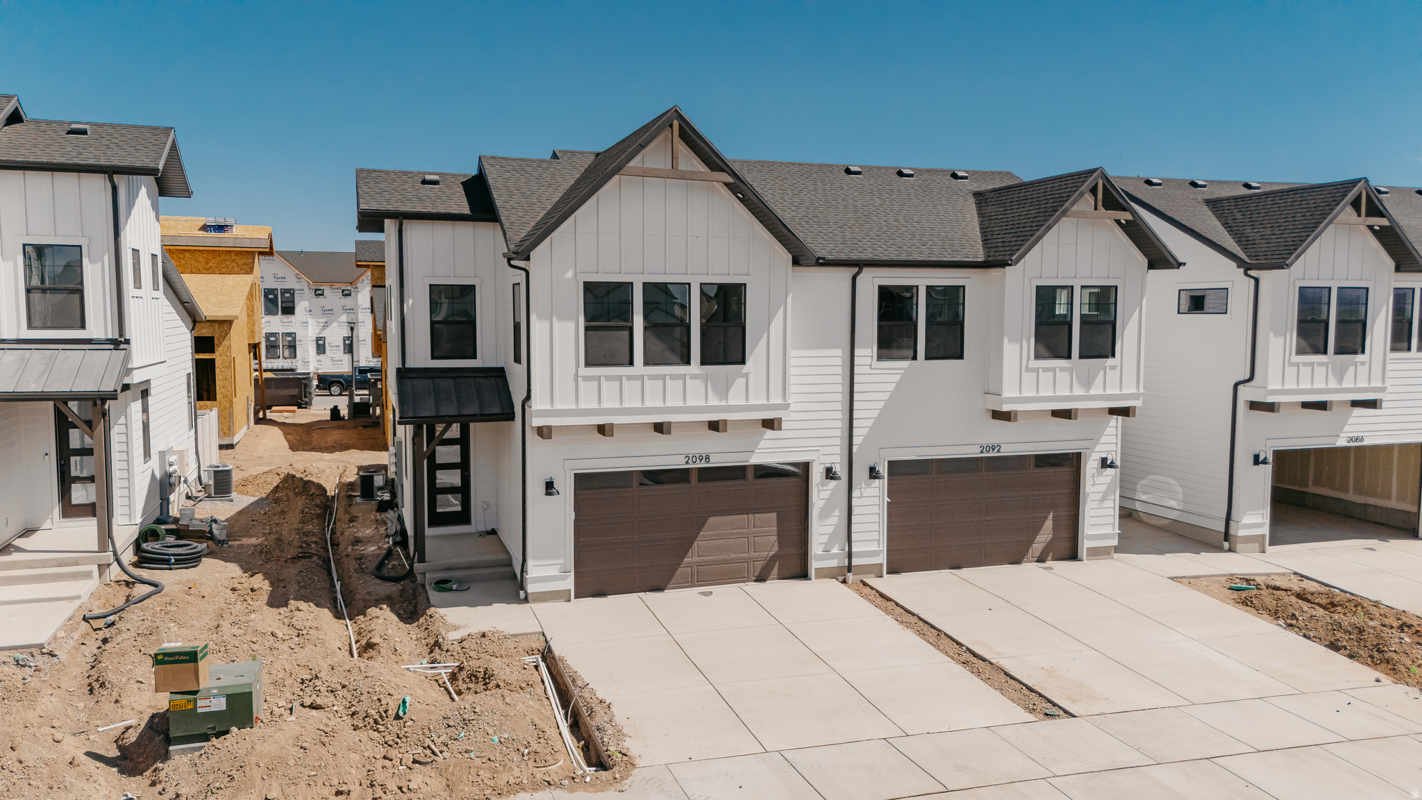 This end-unit Sierra townhome features three bedrooms, two and a half bathrooms, two-car garage and a spacious main living area with a tall ceiling in the living room. On the main floor, you will find a living room, semi-formal dining area, powder room, and kitchen with peninsula. Toward the back of the townhome there is access to a fenced off patio space. Upstairs, you will find the primary, which features an attached primary bath and closet. This home is located in Firefly, the master-planned community built specifically for kids to live life unplugged. Stop fighting over screen time and start reconnecting in an environment engineered to encourage play. Firefly isn't just a neighborhood, it's a 350+ acre network of parks, trails, and amenities designed to inspire adventure and activity. The day you move in, your kids will be enjoying the skate and wheels park, the bike pump track, the downhill mountain bike course, pickleball and basketball courts, neighborhood playgrounds, and miles of trails. Is your child shy? Firefly has the region's only full-time Activities Director curating weekly activities and events for all ages, encouraging families and neighbors to connect in nature. Located in Eagle Mountain, Firefly is an easy commute to the Silicon Slopes, with close proximity to shopping and entertainment. Just 40 miles south of Salt Lake City and 30 miles north of Provo, it's one of Utah County's fastest-growing cities. Book a tour of this beautiful Candlelight home, explore all the amenities, and see for yourself why Firefly is the best place in Utah to raise your kids.