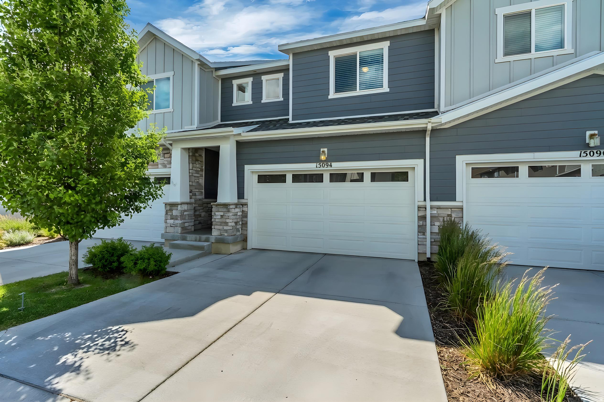 *** This cute home checks all the boxes that so many buyers love and look for in a townhome...including an upgraded Open Railing, Tall Ceilings in the entry way, great Kitchen Pantry, Loft Area upstairs, 3 Finished Bedrooms that are actually spacious and have great closets...and an unbelievable Price Per Square Foot!! *** DO NOT MISS this wonderful townhome smack dab in the middle of Bluffdale! Enjoy location AND beauty as you drive down the hill into this beautiful Day Ranch community. Over 2,500 total Sq Ft, there's also additional space in the basement to be finished when you're ready. NOTE: HVAC has already been completed in the basement, saving you money and time on finishing that space. Water Heater (upgraded size) & Furnace (dual-system for upstairs!) serviced every 6 months & meticulously maintained. Bonus: Water hookup for utility sink in the 2-Car Garage. Tons of closet space & storage in this home, and ALL appliances included. Enjoy the fantastic, friendly sense of community that Day Ranch provides, with lots of green space, awesome playground, skate park, pickle ball courts, and within close walking distance to the elementary school and middle school. Unbeatable Price...this is as good as it gets!