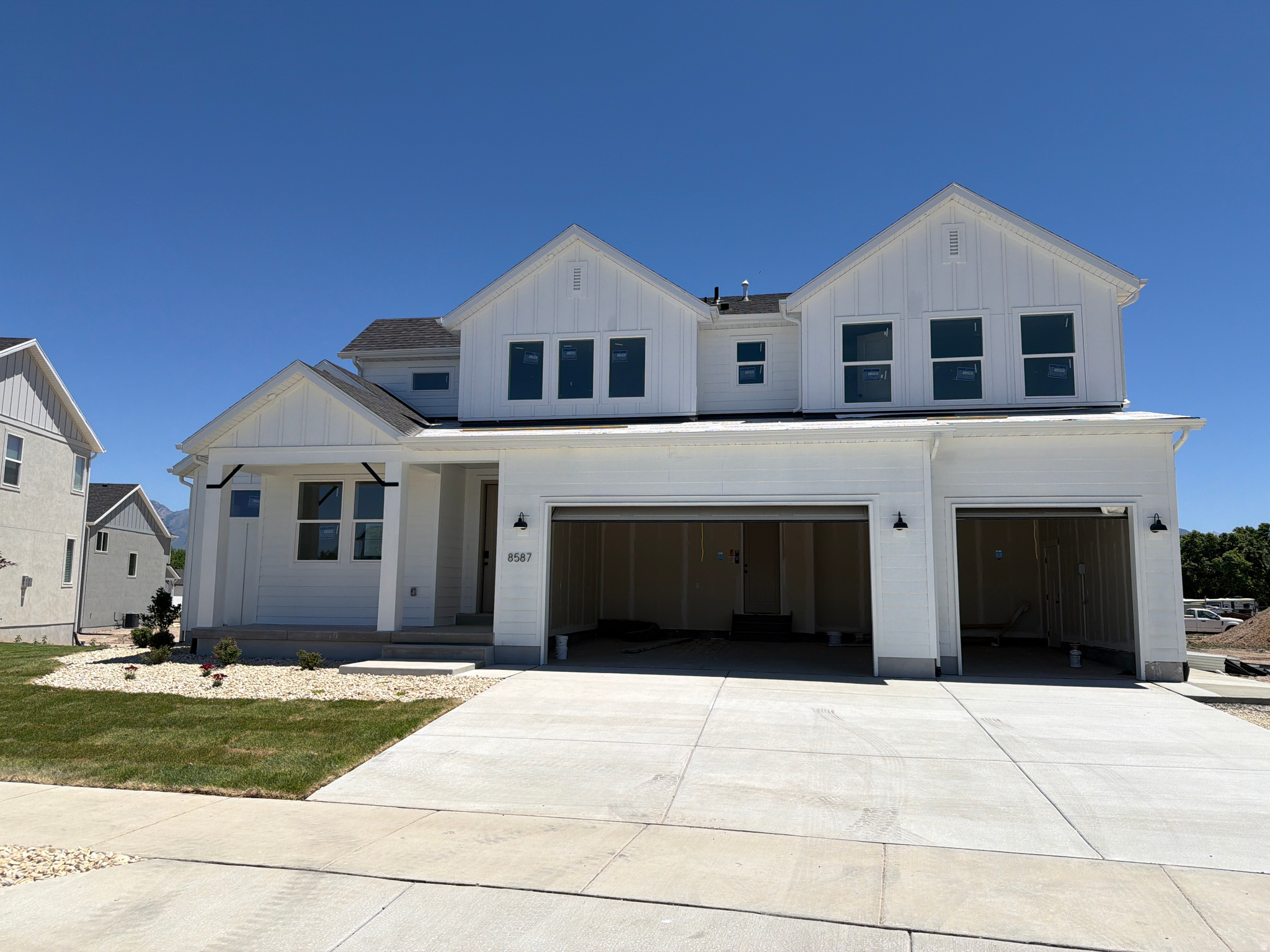 Beautiful new build in highly desired Pierson Farms community. Our Maybrooke plan features a Primary suite on the main floor with 3 bedrooms and a loft upstairs and 2 more in the basement. This home is finished with a top of the line 48" Cafe stove, beautiful custom cabinetry, and a fully seperate apartment/multi-generation suite in the basement.