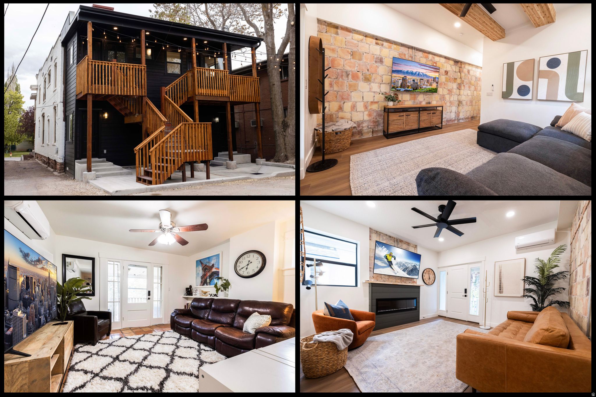 Fully occupied 5-plex in a prime Eastside Downtown Salt Lake City location. Just minutes from the University of Utah and nearby bus/TRAX stations, this 5,678-square-foot multifamily property delivers strong, consistent tenant demand in one of the city's most walkable and convenient neighborhoods. The property is fully furnished and turn-key, offering immediate cash flow, with consistent demand via Airbnb, Furnished Finder, and Facebook Marketplace from students, working professionals, and travelers. Each of the five apartments features two bedrooms, one full bathroom, a comfortable living area, and a full kitchen with dining space. All units have been recently painted and upgraded with remote-controlled mini-split heating and cooling, providing individual climate control in each room. Two of the units were newly constructed in 2024. Residents enjoy private front porch/deck spaces, a shared rear patio area, and an on-site laundry room with coin and credit card-operated machines. The property includes five designated outdoor parking spaces, with additional free street parking available. This charming multifamily asset blends historic character with modern updates, making it a compelling opportunity for investors seeking long-term stability in a highly desirable Salt Lake City location. The listing agent is related to the Seller.