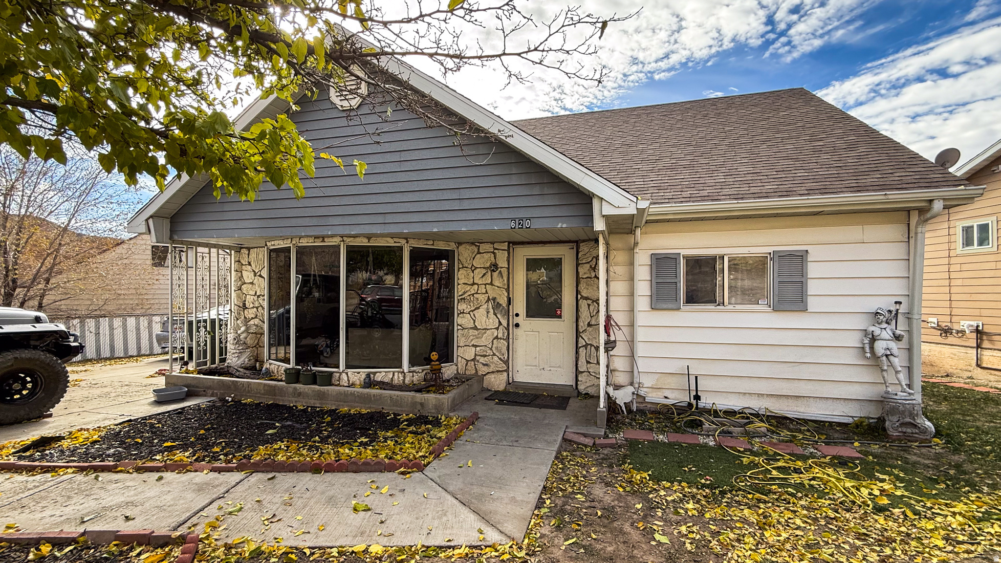 Discover this charming four-bedroom, two-bath home nestled at the edge of the mountains, where you can enjoy crisp, clean air and easy access to the great outdoors. Whether you love hiking, biking, off-road vehicles, or simply taking in the views, this cozy home makes the perfect base for all your adventures. The home could use a few updates, but with your personal touch, it's sure to become a place you'll be proud to call your own. Square footage figures are provided as a courtesy estimate only. Buyer is advised to obtain an independent measurement.