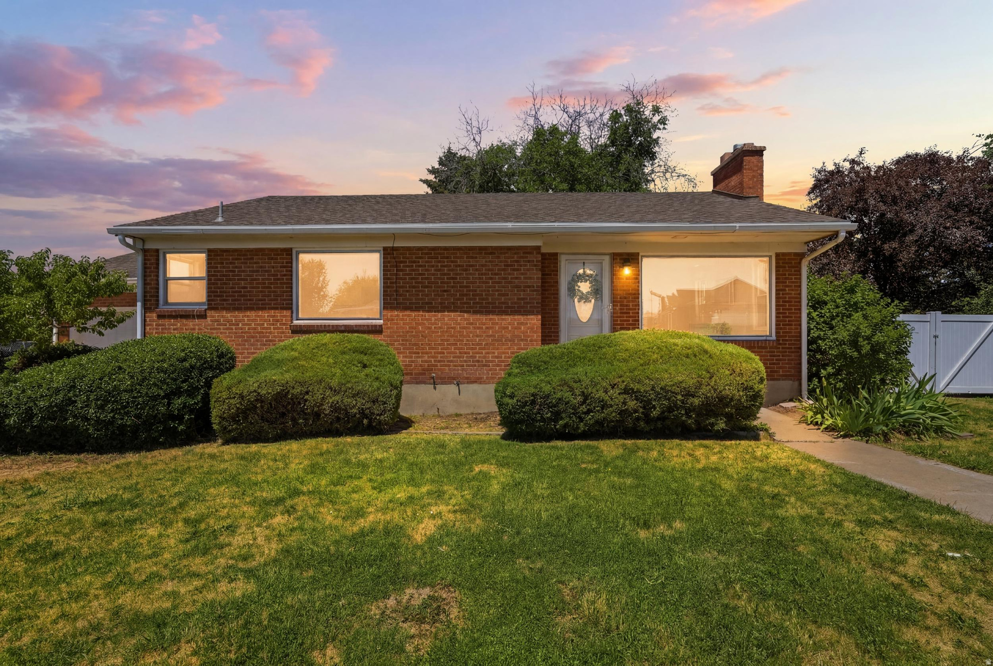 Beautifully Updated 6-Bedroom Home on .44 Acres! This move-in ready home offers 6 bedrooms, 2 bathrooms, and 2 spacious family rooms with 2 cozy fireplaces. Recent updates include a new A/C, flooring, fresh paint, new kitchen cabinets and countertops, updated light fixtures, and a beautifully remodeled bathroom with a tile surround shower. Situated on a generous sized lot, this property offers an abundance of outdoor space and endless possibilities. The standout feature is the massive 669 sq. ft. enclosed patio, providing incredible additional space for entertaining, relaxing, hobbies, or year-round enjoyment. A rare combination of space, updates, and value!