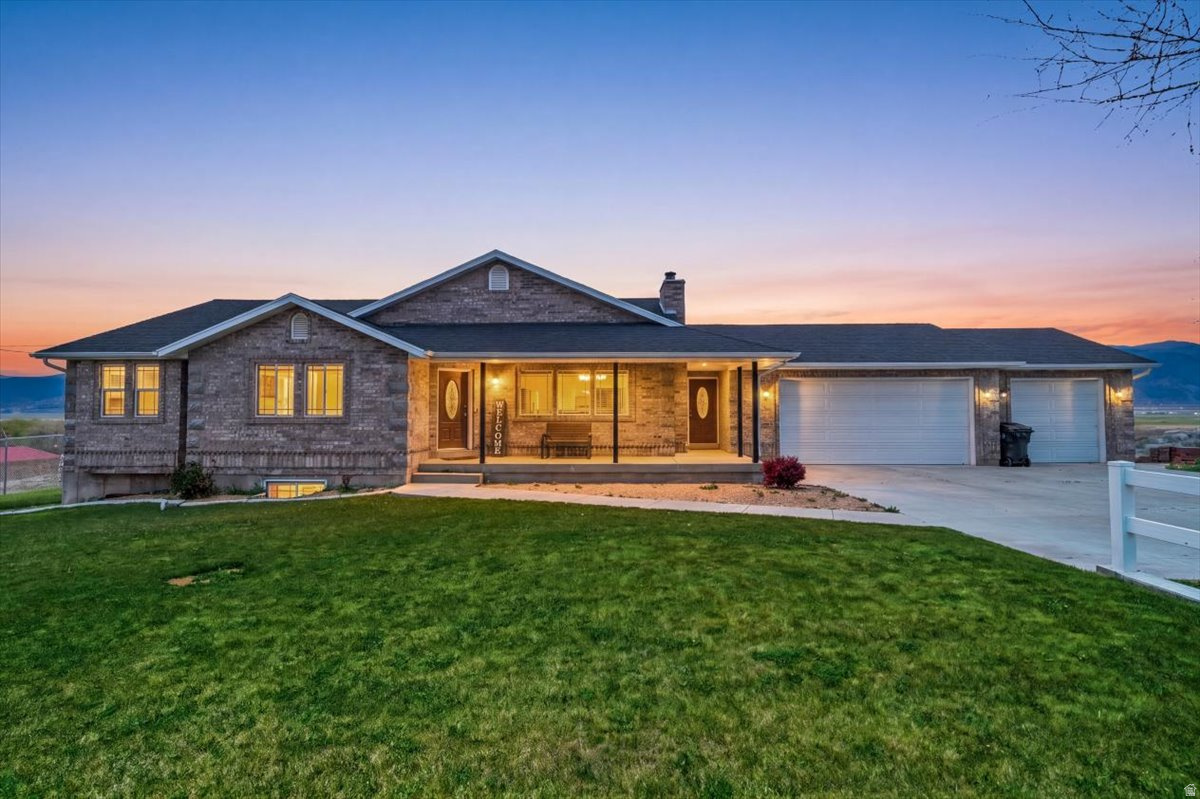 Bring the Horses, Toys & Family  Spacious Moroni Property on .79 Acres Escape the crowded Wasatch Front and enjoy the space, freedom, and fresh country air Sanpete County is known for. This spacious 6 bedroom, 3 bathroom home offers 3,378 sq ft on .79 acres with room for horses, livestock, gardens, playgrounds, and outdoor living. Inside you'll find a large master suite, movie room, workout room, mudroom/laundry area, updated LVP flooring, LED lighting, and central air. Secondary water rights are included, adding even more flexibility for country living. Enjoy peaceful evenings, stunning star-filled skies, and the value of owning more home and land for your money - all within commuting distance of Provo and the Wasatch Front.