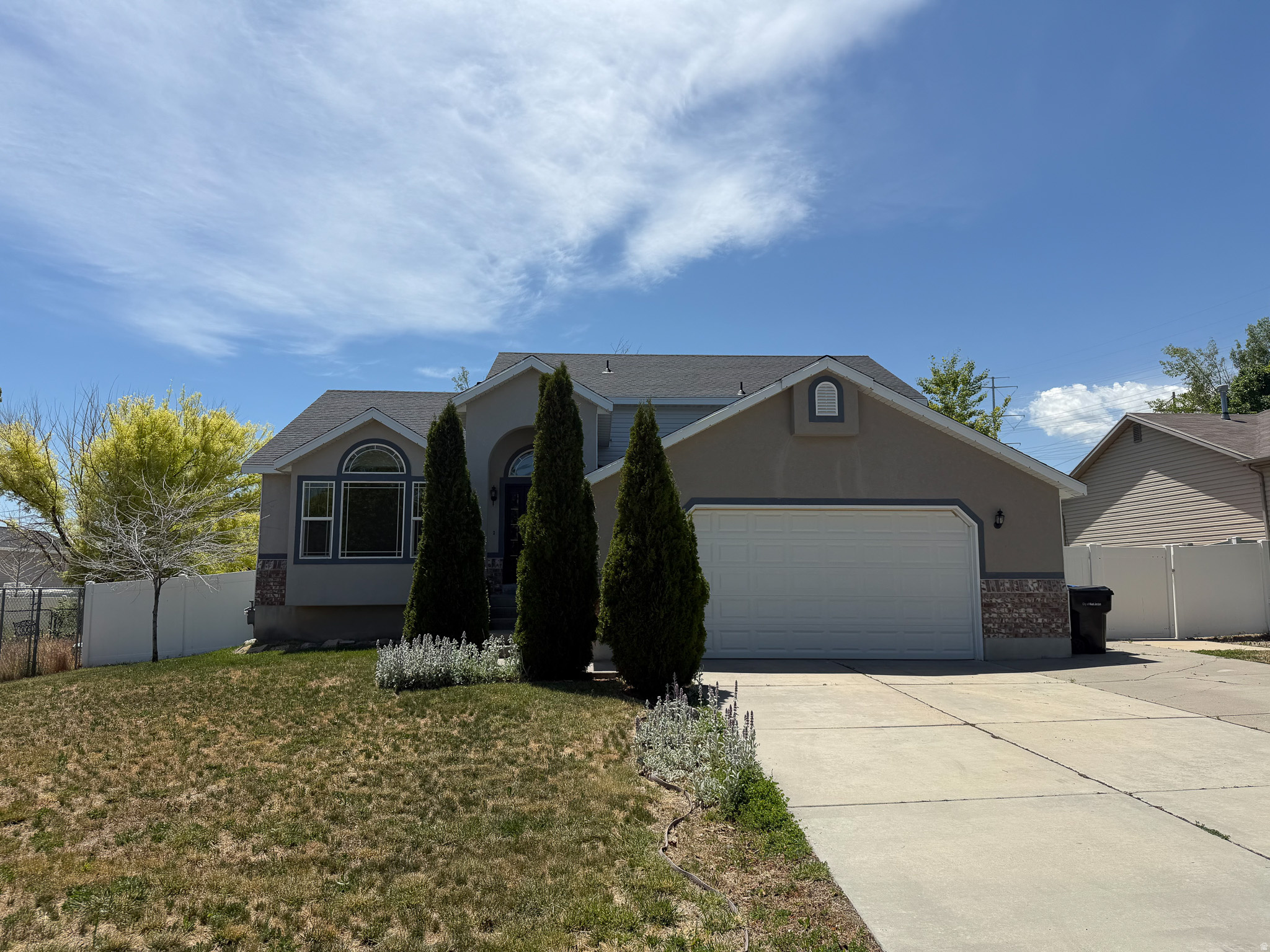 Come Check out this Spacious 2 Story with 6 Bedrooms and 4 Baths with over 2,800 finished sq ft.  Home has a Spacious Family room on the mail as well as a Large Master Bedroom with Suite. Located in a great West Jordan neighborhood. This home is close to several amenities including schools, shopping, parks and also close to the Corridor & Bangerter Highway. Schedule your Showing Today. Easy to Show. Square footage figures are provided as a courtesy estimate only and were obtained from Utah County Records. Buyer is advised to obtain an independent measurement. See Agent Remarks for Showing & Offer instructions.