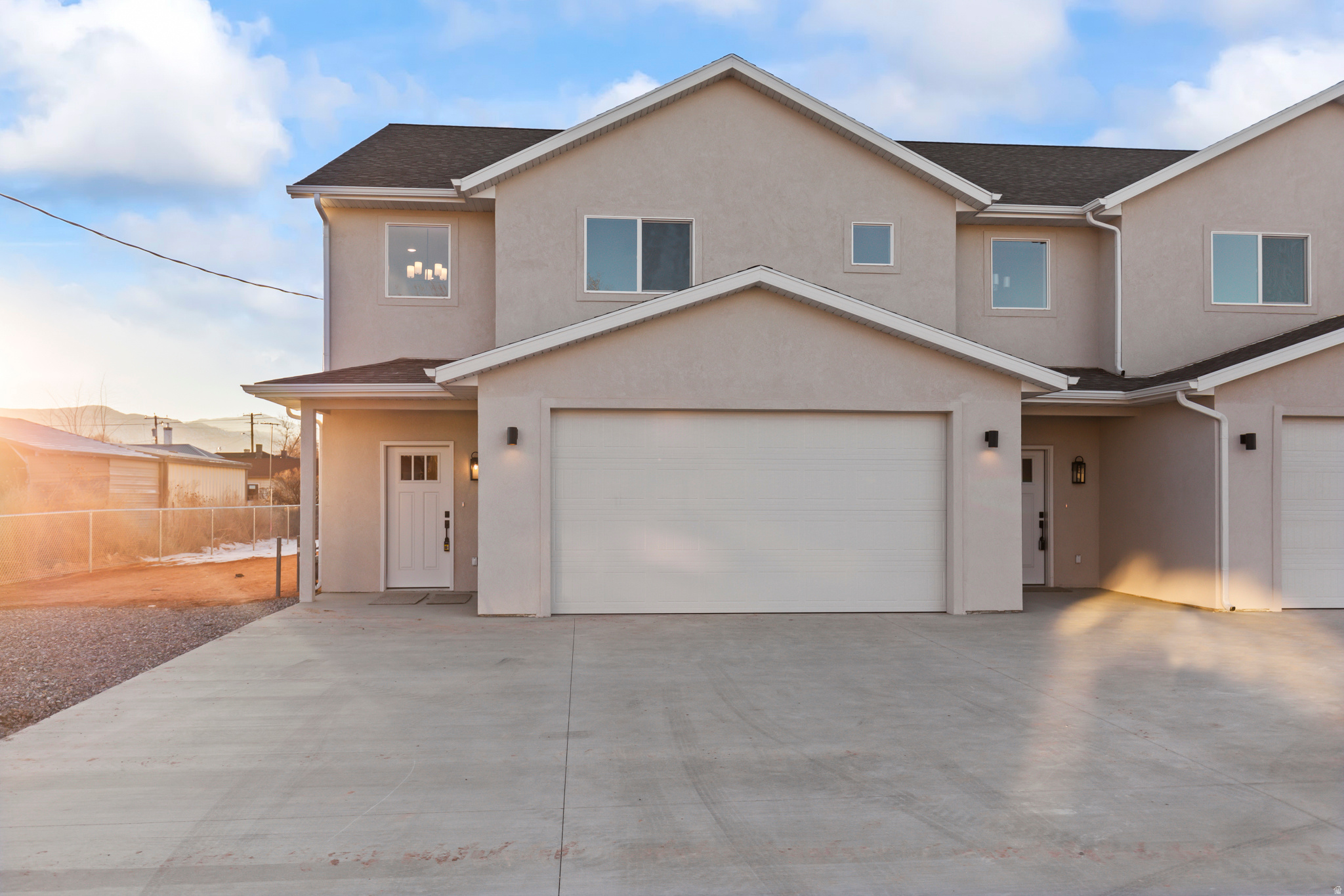 New construction in the heart of Richfield. This 3-bed, 2.5-bath home has 2,199 sq ft, with an open-concept main floor, and plenty of natural light. All three bedrooms  are upstairs, along with the laundry room and two full bathrooms. The home includes a 2-car garage, a partially fenced backyard, and modern finishes throughout. Located close to schools, parks, and shopping.