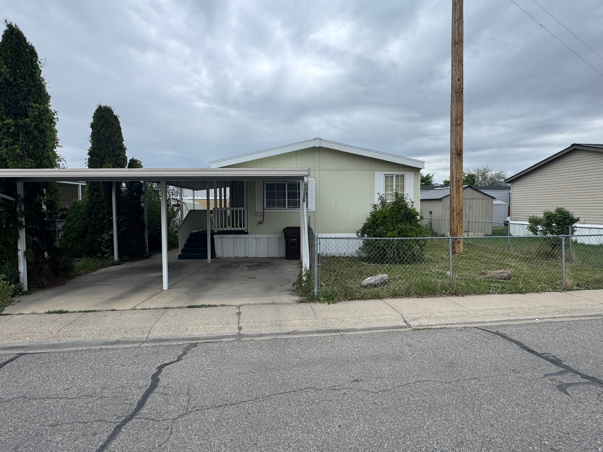 Welcome home to this well-maintained 3 bedroom, 2 bathroom manufactured home located in the heart of West Valley City. Offering a spacious and functional layout, this home is perfect for families, first time buyers, or anyone looking for comfortable living at an affordable price. Conveniently located near shopping, schools, restaurants, parks, and quick freeway access.  Buyer and buyer's representative to verify all information.