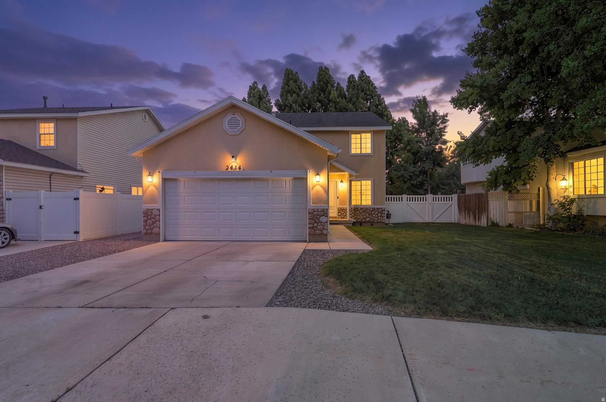 There's something special about finding a home where both the house and the neighborhood feel just right. This beautifully refreshed home features fresh paint throughout, new carpet, an open and desired floor plan. Enjoy the spacious family room, dedicated office, large dining area, and functional kitchen with stainless steel appliances. One of the sellers' favorite features of this home is the primary suite. Its generous size, vaulted ceilings - the layout creates a relaxing sanctuary the sellers have truly enjoyed. They also love the open relationship between the home and fully fenced landscaped backyard, which features mature shade trees, a new deck stair feature, a storage shed, and plenty of room to relax or entertain. Conveniently located near schools, parks, shopping, BYU, and I-15, however, the seller's favorite location feature is how close it is to Utah Lake - within a mile of gorgeous walking trails. It is easy to see why the sellers have loved calling this home. Link to website: https://value-productions.aryeo.com/sites/egbakadn/unbranded