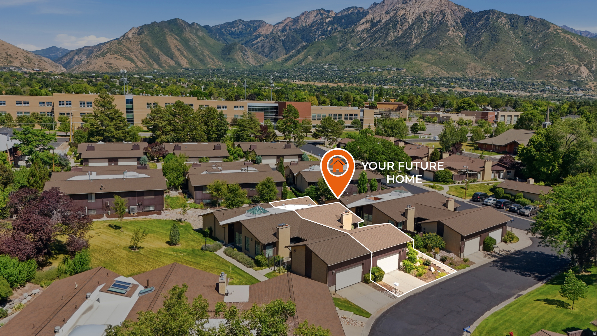 **Open House - Saturday from 11-1:30** __ Experience the ease of condo living with the comfort and feel of a beautifully updated rambler-style home. Nestled on the highly desirable east bench, this exceptional residence offers luxury, convenience, and thoughtful upgrades throughout. __ Completely remodeled from top to bottom in 2016, this home is truly move-in ready. The stunning kitchen features quartz countertops, custom cabinetry, and skylights that fill the space with natural light. Beautiful designer tile enhances the bathrooms, while the spacious floor plan provides plenty of room for entertaining family and friends. __ Movie nights will never be the same in your private theater room, complete with a projector and surround sound system included with the home. __ Major improvements provide peace of mind, including a new roof, new air conditioner, new HVAC system, new water softener, professionally updated landscaping, and freshly paved community roads. The community swimming pool has also been recently refinished, offering the perfect place to relax on warm summer days, along with a welcoming clubhouse for residents to enjoy. __ The location is hard to beat. Situated in a prime central east bench location, you're just a short walk to grocery stores, restaurants, and everyday conveniences, while world-class ski resorts, scenic hiking trails, and endless outdoor recreation are only minutes away. __ Homes in this sought-after community rarely become available. Combining luxury finishes, extensive upgrades, an unbeatable location, and the easy lifestyle you've been searching for, this is a rare opportunity you won't want to miss. Schedule your private showing today and experience everything this exceptional home has to offer.