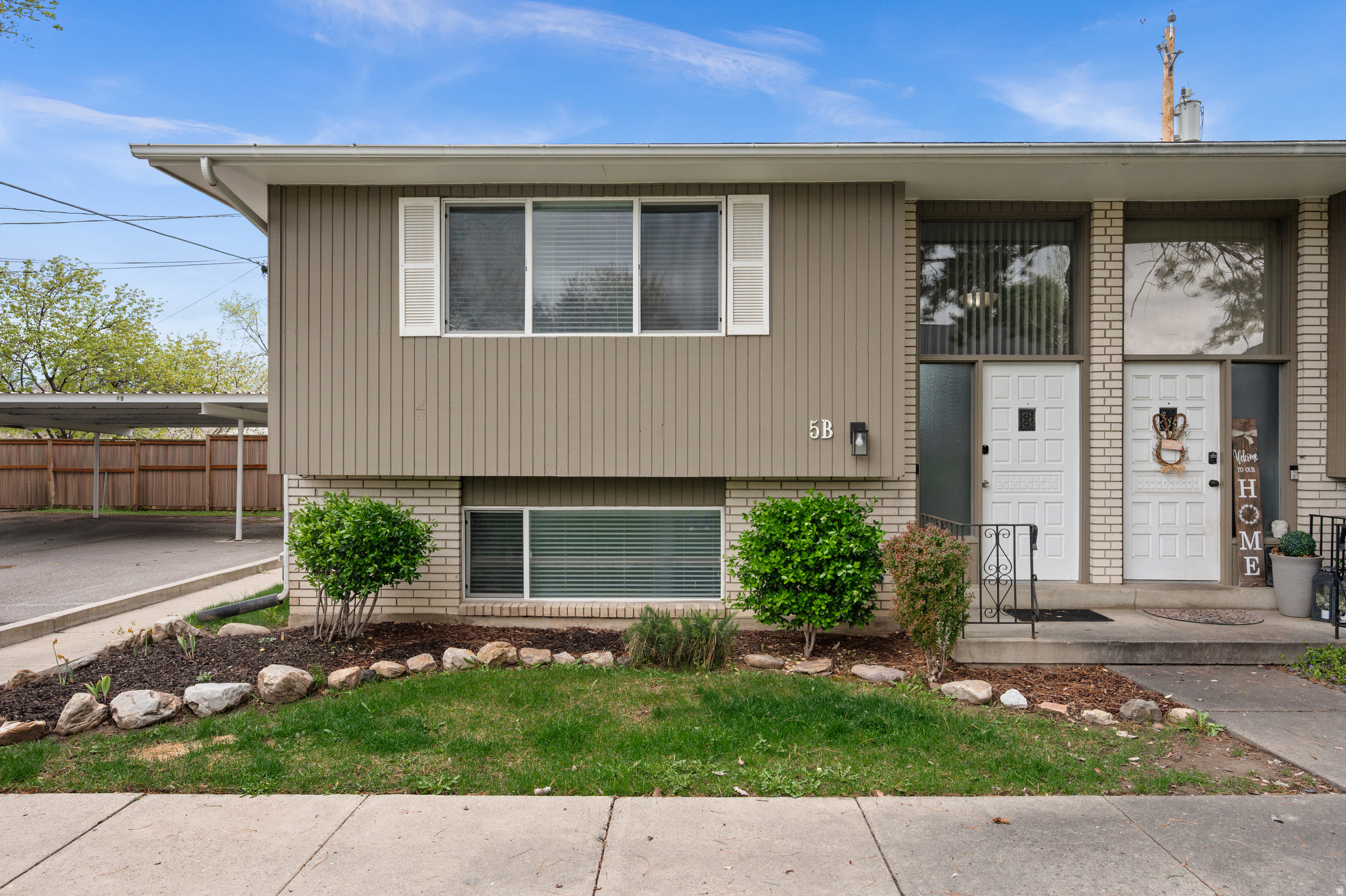 Townhouse-style condo, meticulously maintained and located on the east side of South Salt Lake in a private-style community. Granite Condos offers an exceptional opportunity to own in a rapidly growing and desirable area. Enjoy the peaceful, welcoming atmosphere of the shared courtyard with mature trees and landscaping before stepping into your new home. Inside, the unit features newer paint, carpet, updated railings, refreshed kitchen & bathrooms. A new vinyl sliding door leads to your own private outdoor deck, perfect for relaxing or entertaining. Sq ft per County Records and is provided as a courtesy, Buyer to verify all information.