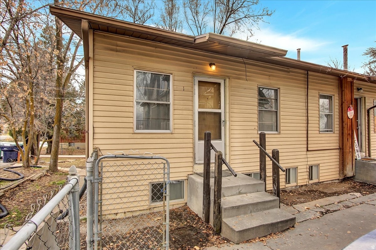 Do not disturb tenants. ONLY Unit 2 is available for showings upon request. New Roof in 2024. Xeriscaping the yard will be started on July 24.