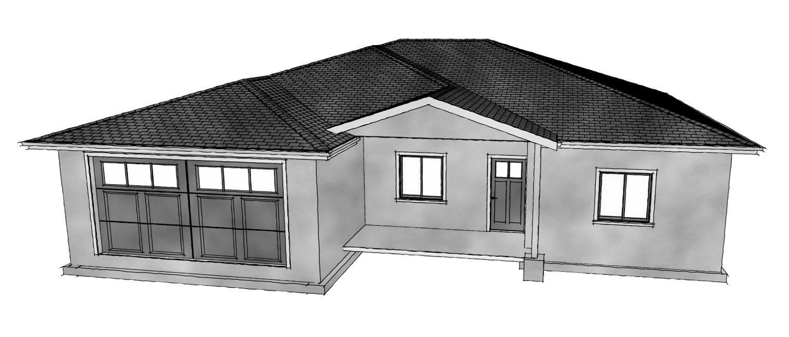 Single-level living at its finest - this brand-new construction on the south side of Monroe delivers the kind of easy, open lifestyle that's hard to find and even harder to leave. Sitting on 0.6 acres with no stairs to navigate and a two-car garage at your fingertips, this home was designed for people who want everything they need right at hand. Inside, vaulted ceilings open up the living space and let the light pour in, while solid surface countertops and soft-close cabinetry give the kitchen and bathrooms a clean, finished look that holds up as well as it impresses. Three bedrooms plus a dedicated office - flexible enough to serve as a fourth bedroom depending on your needs - means there's room for the whole family and then some. Step outside and the 0.6-acre lot gives you genuine breathing room, with the kind of sprawling Central Utah views that make you stop what you're doing just to take them in. Monroe is a town that still feels like a town - neighborly, peaceful, and surrounded by the outdoors - and the south side puts you right where the views open up wide. Whether you're putting down roots or adding to your portfolio, new construction with this level of finish and this much lot doesn't come along every day.  Square footage figures are provided as a courtesy estimate only and were obtained from building plans .  Buyer is advised to obtain an independent measurement.