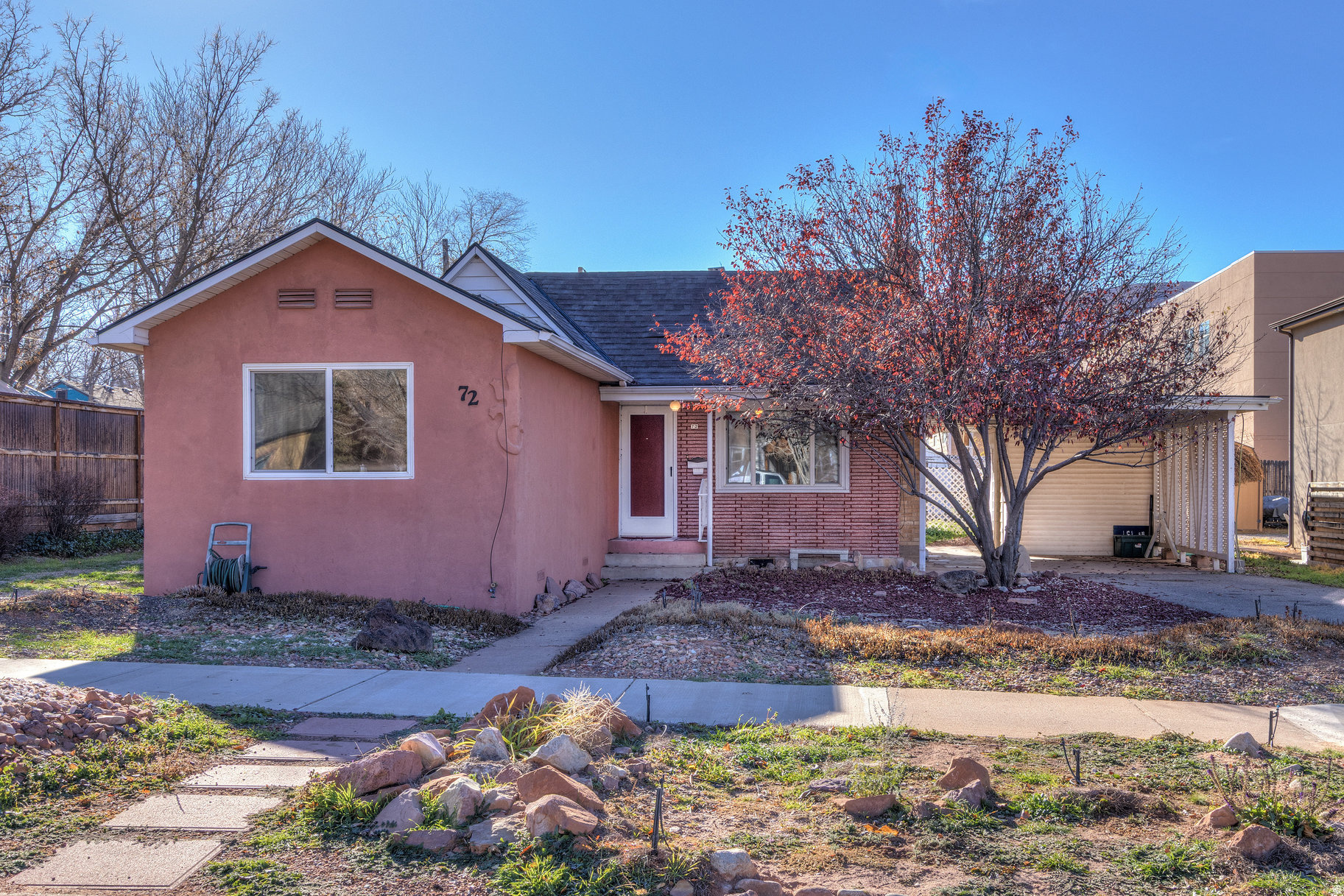 Charming 2-bedroom, 1.5-bath cottage-style home in the heart of downtown Moab! This inviting property blends classic character with modern convenience, offering walkable access to shops, dining, trails, and all of Moab's everyday amenities. Inside, you'll find a comfortable layout with bright living spaces and one full and one half bath. A standout feature is the versatile shop, complete with its own bathroom-perfect for hobbyists, creatives, gear storage, or additional workspace. Whether you're seeking an in-town residence, a low-maintenance getaway, or a property with functional bonus space, this downtown cottage delivers flexibility and charm in an unbeatable location.