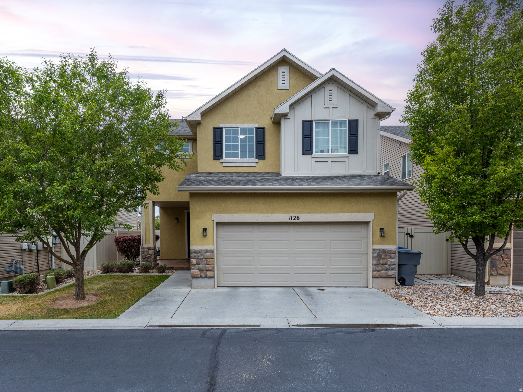 Nestled in the highly sought-after Foxboro community of North Salt Lake, this beautifully updated single-family home offers the perfect blend of comfort and style. Featuring 4 spacious bedrooms and 2.5 bathrooms, this home has been refreshed throughout with new carpet, paint, and flooring, creating a clean and modern feel from the moment you step inside. Within walking distance to a variety of parks, a splash pad, and resort-style HOA amenities including access to 2 pools and 2 fitness centers, plus Legacy Trail and Legacy Park right out your front door. In addition, with easy access to the I-15 & 215 you're just a short 10 minute commute to downtown SLC and the Salt Lake City International Airport. A rare opportunity to live in one of the area's most desirable neighborhoods is turn-key and ready to go!  Square footage figures are provided as a courtesy estimate only and were obtained from county records.  Buyer is advised to obtain an independent measurement.