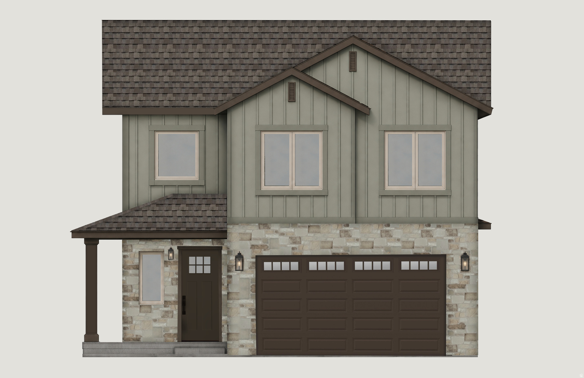 Beautiful brand-new construction in Sawmill at Sawyers Cove! This home will wow you with the breathtaking mountain and valley views! The gourmet kitchen boasts a gas cooktop, upper-level appliances, and a spacious pantry! High-quality LVP in common areas, breakfast nook, and front entryway. Spacious owner's suite with master bath and walk-in closet. Upper level laundry close to all bedrooms. Offset your mortgage payment or provide private living space for family or friends by finishing the stubbed-out ADU, which has potential for one or two bedrooms, one bath, its own laundry, storage, kitchen, and a separate entrance from its own parking space. 2-car garage for your vehicles and storage. What's in this home that you can't see? Zip system exterior sheathing and Advantec flooring system: waterproof, level, and squeak-free! But the energy envelope is the best hidden feature, saving you on utility costs over "typical" systems: 96% efficient dual-stage variable speed HVAC equipment allows for zoning and efficient airflow, creating energy savings and preventing noticeable temperature variation in the home (it's super comfortable). White fiberglass insulation gives you R-50 in the attic (blown in) and R-24 in the walls (BIBS system). You can almost heat it with a candle! Make it yours today! Square footage figures are provided as a courtesy estimate only and were obtained from builder plans. Buyer is advised to obtain an independent measurement.