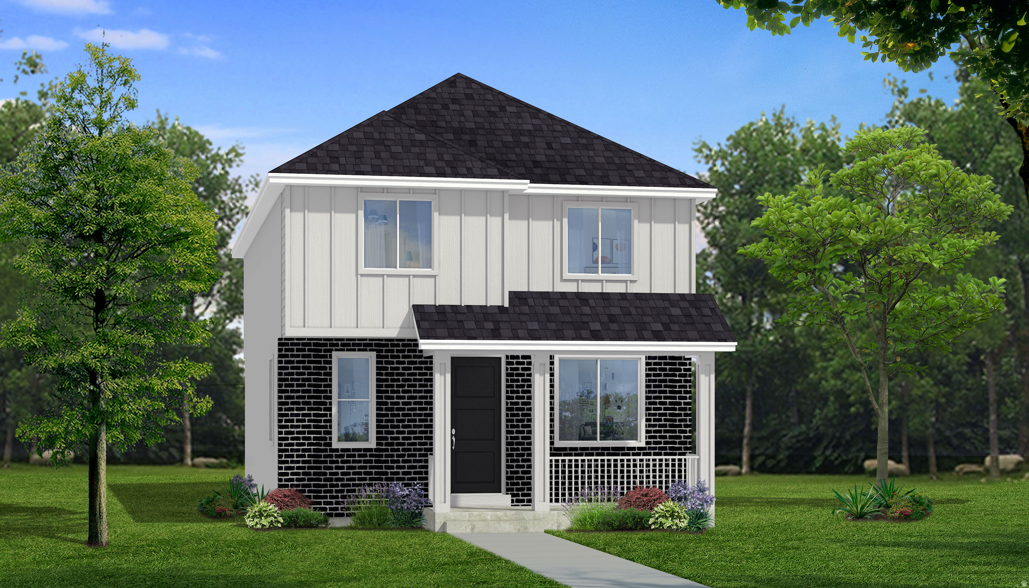AMAZING $15,000 INCENTIVE TOWARDS CLOSING COSTS, RATE BUYDOWN, OR PRICE REDUCTION REGARDLESS OF LENDER! Plus, this home qualifies for Utah's First-Time Homebuyer Program-giving you up to AN ADDITIONAL $20,000 for down payment, closing costs, or interest rate buydown! Must-see Harmony Community in Eagle Mountain!  This beautiful home built by Flagship Homes features 4 bedrooms, 2.5 bathrooms, quartz slab countertops, painted cabinets, laminate flooring on the main level, landscaped front yard and 2 car rear entry garage. The primary bedroom has a vaulted ceiling, extra-large walk-in closet, and dual sinks with a separate tub/shower. With an unfinished basement, this home provides space for storage and room to grow. (If preferred, basement can be finished for an additional charge.) 1GB fiber optic internet included in the HOA dues. Call for more information or stop by our model home at 1546 E. Starling Lane, Eagle Mountain for a tour. Model home hours: Monday-Saturday 11 AM - 6 PM. Buyers to verify all information. Square footage is from house plans.