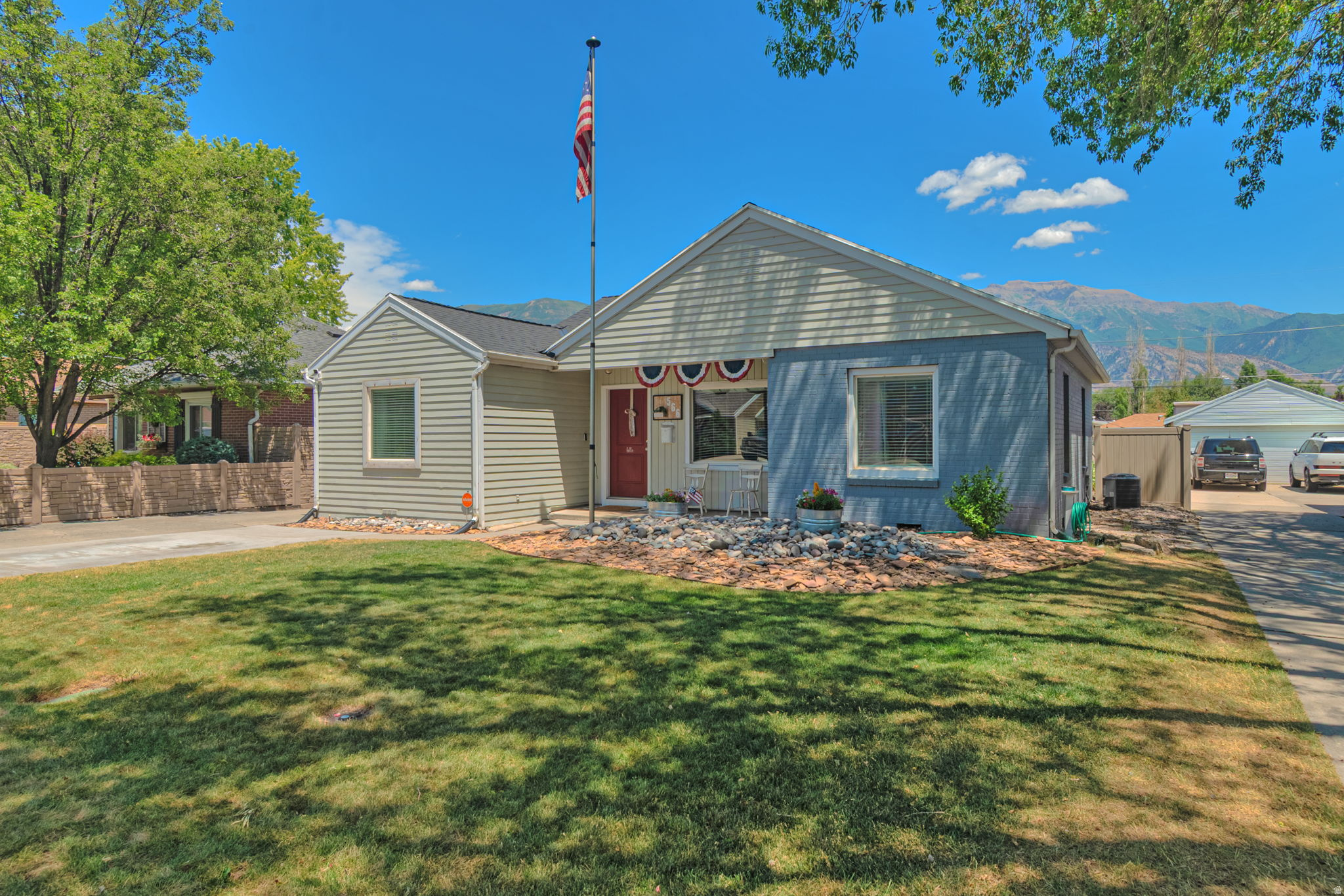 Welcome to 566 King St, a beautifully maintained 3 bed, 2 bath home blending 1942 character with thoughtful modern upgrades. Set on a generous .20 acre lot, this 1,274 sq ft property delivers comfort, functionality, and room to live. Step inside to a bright, inviting layout featuring a true primary suite, a laundry/mudroom/entry with extra storage, and a cozy living space perfect for everyday living. The home has been smartly updated with a new roof (2025), solar panels, and a water softener, giving you long term efficiency and peace of mind. Outside is where this property really shines. The fully fenced yard includes garden boxes, a playground, two storage sheds, and even a chicken coop-ideal for anyone wanting a little homestead charm. Relax or entertain under the covered patio, or head to the oversized 2 car garage + heated shop with full power, perfect for hobbies, projects, or extra storage.  Sellers hoping to stay in home until around October 1, but can be negotiated with the right offer.