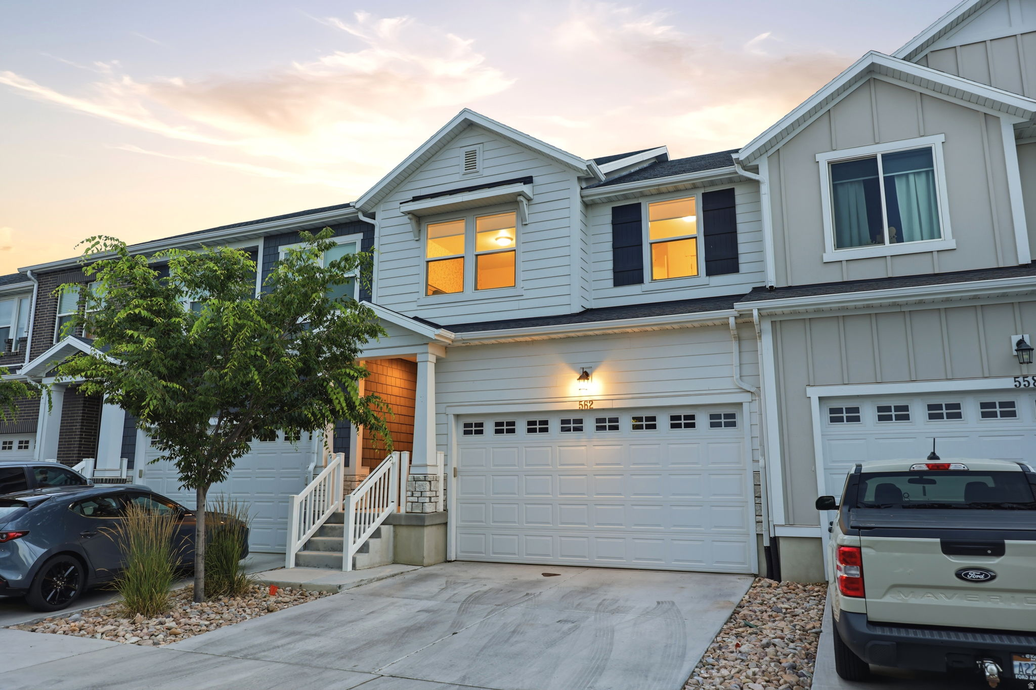 The ULTIMATE investment property! Whether you're looking to occupy it yourself, or rent part or all of it, here is why this townhome is a great buy: Zero yard maintenance, fun and social amenities, a structural builder warranty still in place, proximity to UVU, and Utah City being built nearby all protect your equity and make for a low-maintenance, high-return investment. The timing is also perfect right before the fall semester starts! The finished basement with an additional bedroom, full bathroom, and kitchenette make for extended livability (or rentability).  If you know Vineyard, you know that limited parking can be a challenge. This property includes an additional parking permit for the parking stalls directly across the street.  Square footage was obtained from county records, buyer is advised to verify.