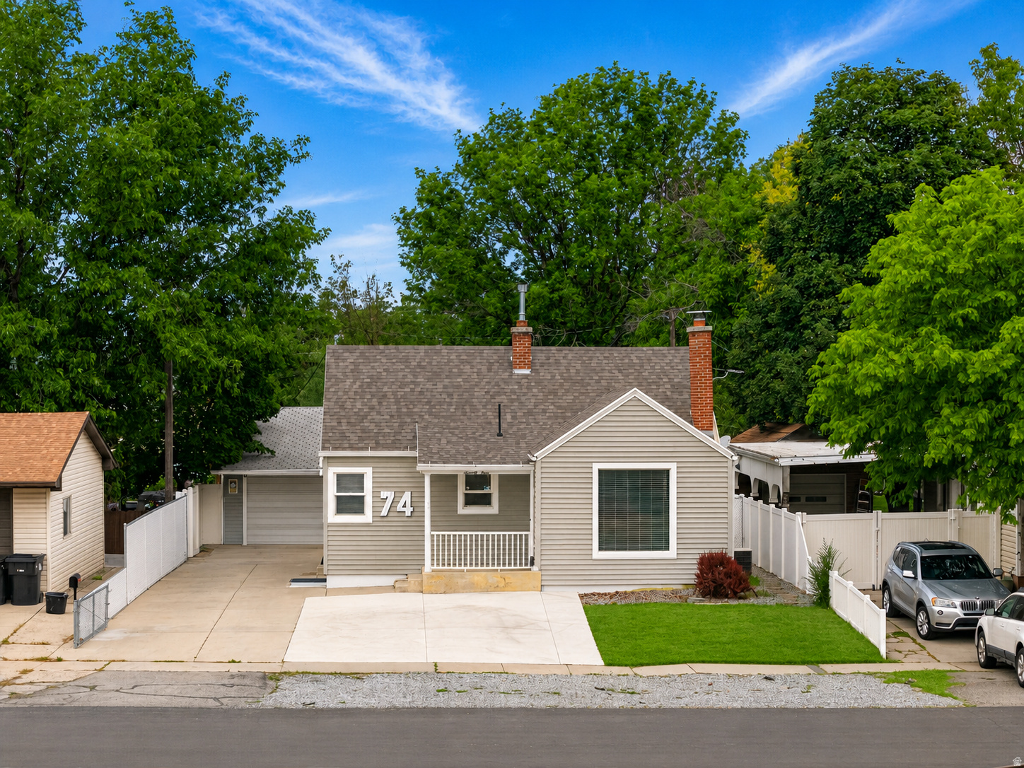 Welcome to this wonderful Springville gem, perfectly situated within walking distance of shops, the library, and multiple parks. Whether you're looking for convenience, community, or room to spread out, this home delivers on all fronts. This home has a  fully fenced yard, and big mature trees for wonderful shaded gatherings in the summer.   The big-ticket items have already been taken care of enjoy peace of mind with update  electrical and plumbing systems. Fresh interior paint gives the home a clean, move-in-ready feel from the moment you walk in.  Car enthusiasts, hobbyists, and tinkerers will love the extra-large 2-car garage complete with an attached 1224 shop, a rare find that adds incredible versatility and value. Out back, the kids (or the young at heart) will be delighted by the charming treehouse, making the backyard a true destination.  Homes like this don't last long. Schedule your showing today,  you'll want to see it for yourself before it's gone.