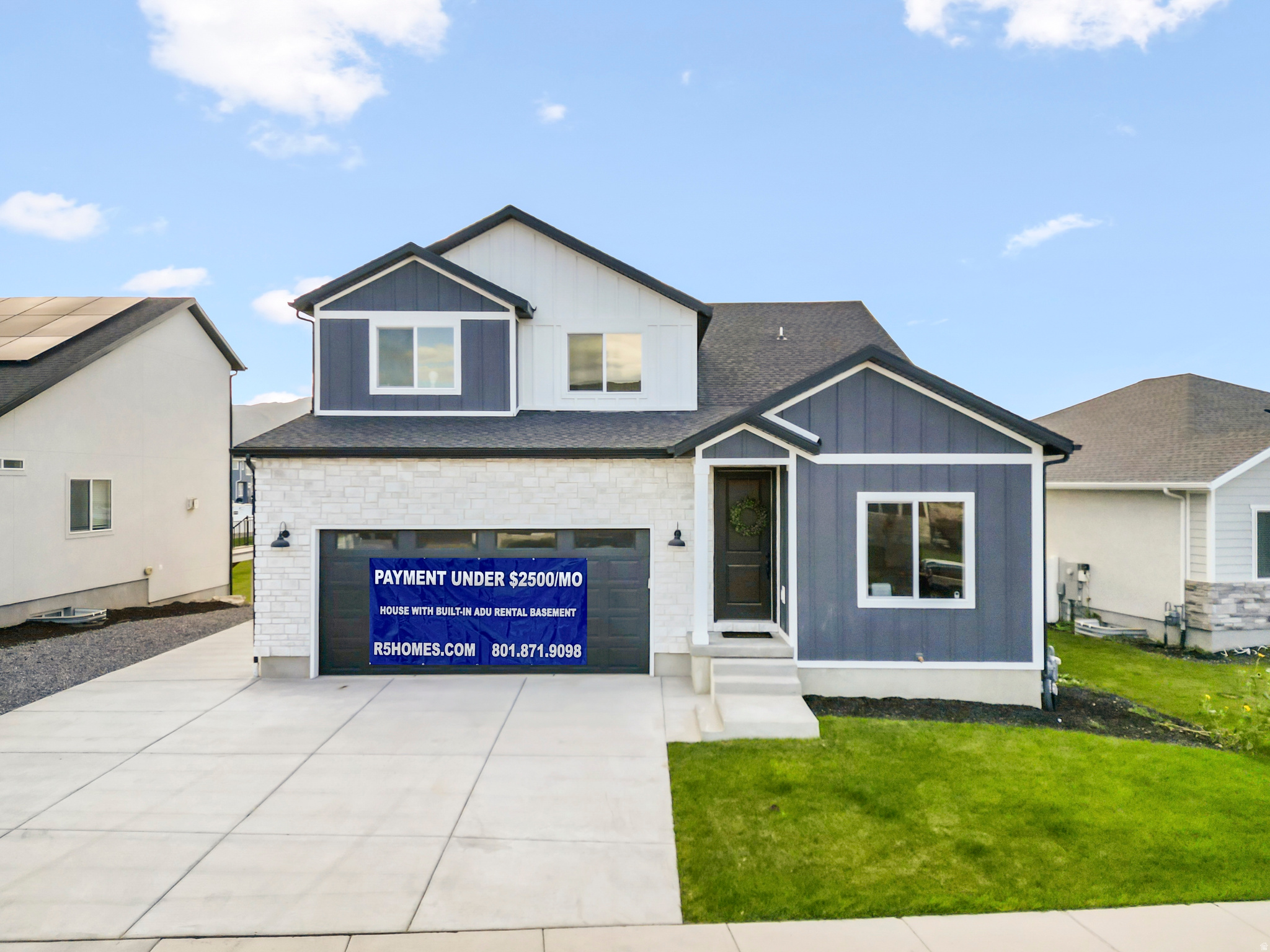 Come Experience the Silk+ Model Home with Stunning view of Oquirrh Mountain in our Lone Tree community.  Limited time offer for $10K seller incentive. NO HOA and a backyard that opens directly to a peaceful city park. This isn't just a model home... it's a vision of what your future could look like.  At R5 Homes, we specialize in semi-custom homes built for modern living - including thoughtfully designed independent-access suites that can:   Generate rental income  Host extended family comfortably  Provide flexible space as your needs evolve  Why the Silk+ Model is a Must-See   Professionally finished model - experience the quality and layout firsthand  Income-producing floor plan with separate-entry unit  No HOA + park-side lot with beautiful open views  Ideal for multigenerational living or long-term flexibility  "Your Home, Your Way" starts here.  Whether you're looking for an investment-smart layout or room to grow, the Silk+ model home shows what's possible.   Visit us today or call to schedule your private tour.  Come walk through one of the most versatile income-producing and multigenerational homes available!