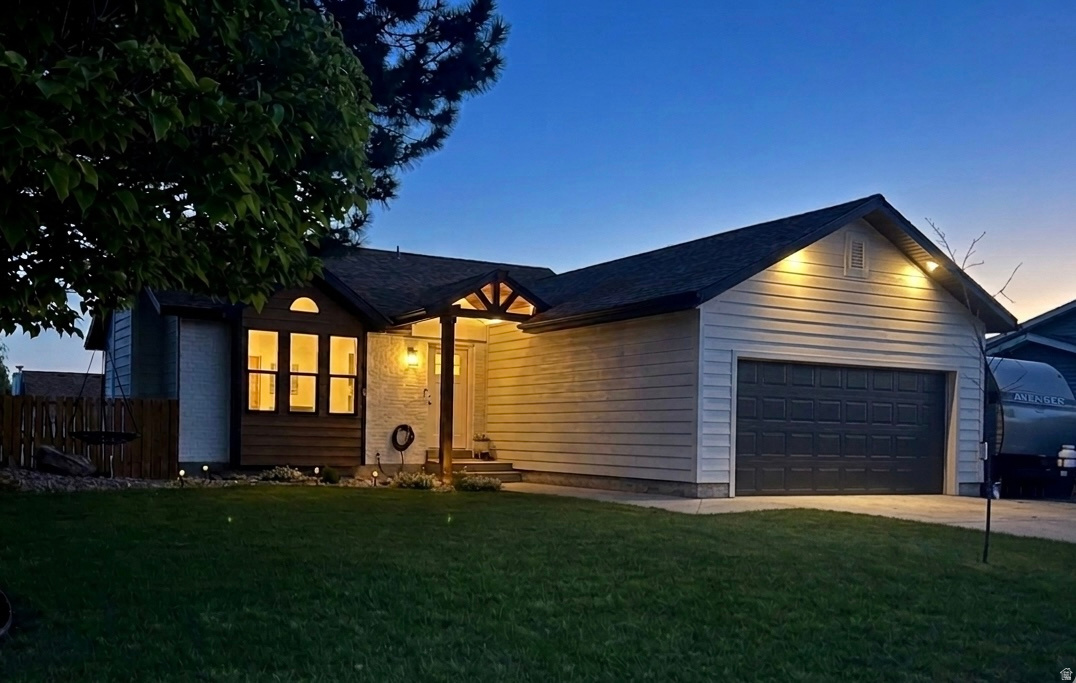 Welcome to this one of a kind, move-in ready rambler! Located in a quiet, well established neighborhood, this beautiful home has been thoroughly updated inside and out! Featuring brand new exterior siding, doors and windows. Beautifully updated interior with new paint all throughout, brand new carpet, renovated kitchen, LVP flooring, renovated bathrooms, new furnace etc. The open pen-concept floor plan, vaulted ceilings and multiple living spaces gives you the flexibility to enjoy, live, work and entertain seamlessly. Out you will find your own private retreat with unmatched potential in its spacious back yard and R.V. parking. Future convenience with the new university of Utah Eccles campus and hospital; minutes away! Walking distance from mountain view corridor, West view park and its own brand-new obstacle course! Close to everything and perfect for an active life style. Don't miss this rare opportunity to own this beautiful modern retreat!