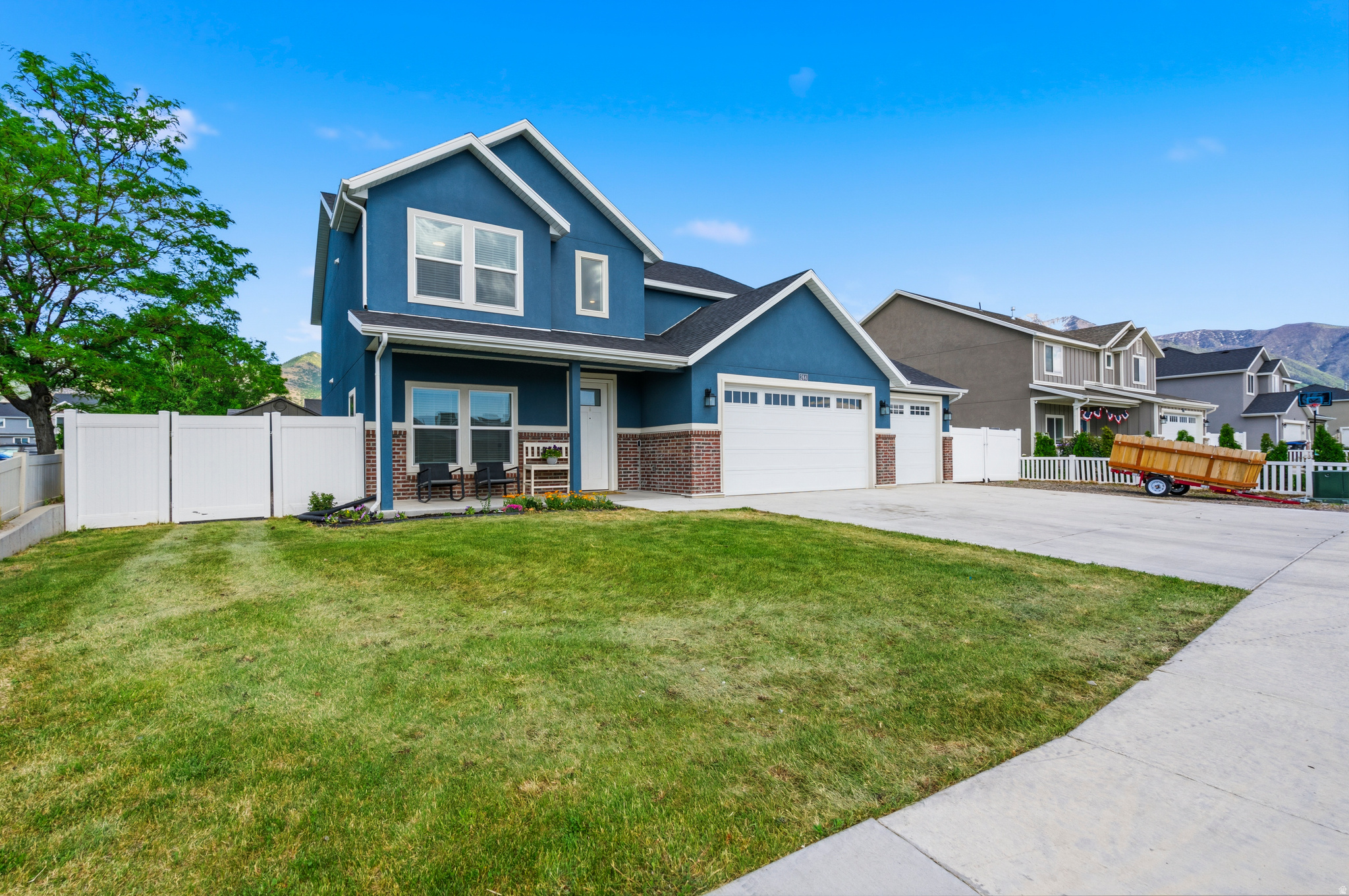 CLOSE TO EVERYTHING! This well-maintained 5-bedroom, 2.5-bath home combines space, storage, and practicality. Enjoy a large kitchen designed for gathering, abundant storage throughout, a fully fenced backyard with raised garden beds, a huge storage shed, RV or trailer parking on the side of the house, and an oversized heated (yes, heated) 3-car garage. Whether you're looking for room to entertain, work on projects, garden, or simply spread out, this property offers the flexibility and features that today's buyers are looking for. (OH, AND ALSO ARGUABLY THE BIGGEST PANTRY OF ANY HOME IN THIS PRICE RANGE ON THE MARKET!!) Come see it! The sellers are motivated and this is move-in ready within 24 hours!