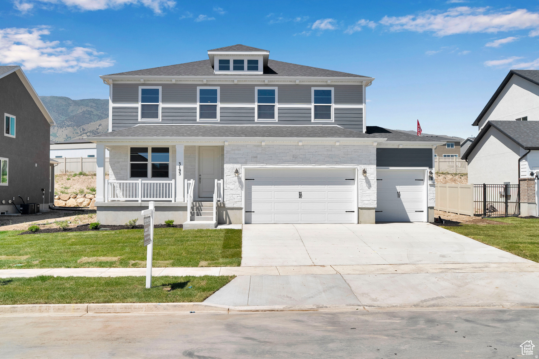 Contract on this home today to get $10,000 in closing costs. WATERFRONT COMMUNITY!!! Minutes away from shopping, schools, trails, and parks. This community is a secluded oasis tucked away just south of Talons Cove Golf Course, nestled up against Utah Lake. The beautiful Hemingway is our top-selling floor plan for a good reason! As you walk through the front door, your professional home office is on your left with French doors. Past your office is an inviting living room and gourmet kitchen, with the biggest island you've ever seen! This kitchen has our added sunroom and we've added an entire row of cabinets in the kitchen to make this area your "gathering place." Upstairs there are 4 bedrooms and a generous loft. The primary bedroom has dual sinks and a soaker tub & shower. This home has an unfinished 9ft basement with a wet bar pre-plumb for room to grow and entertain. Contact us today for more information or to schedule a community tour!