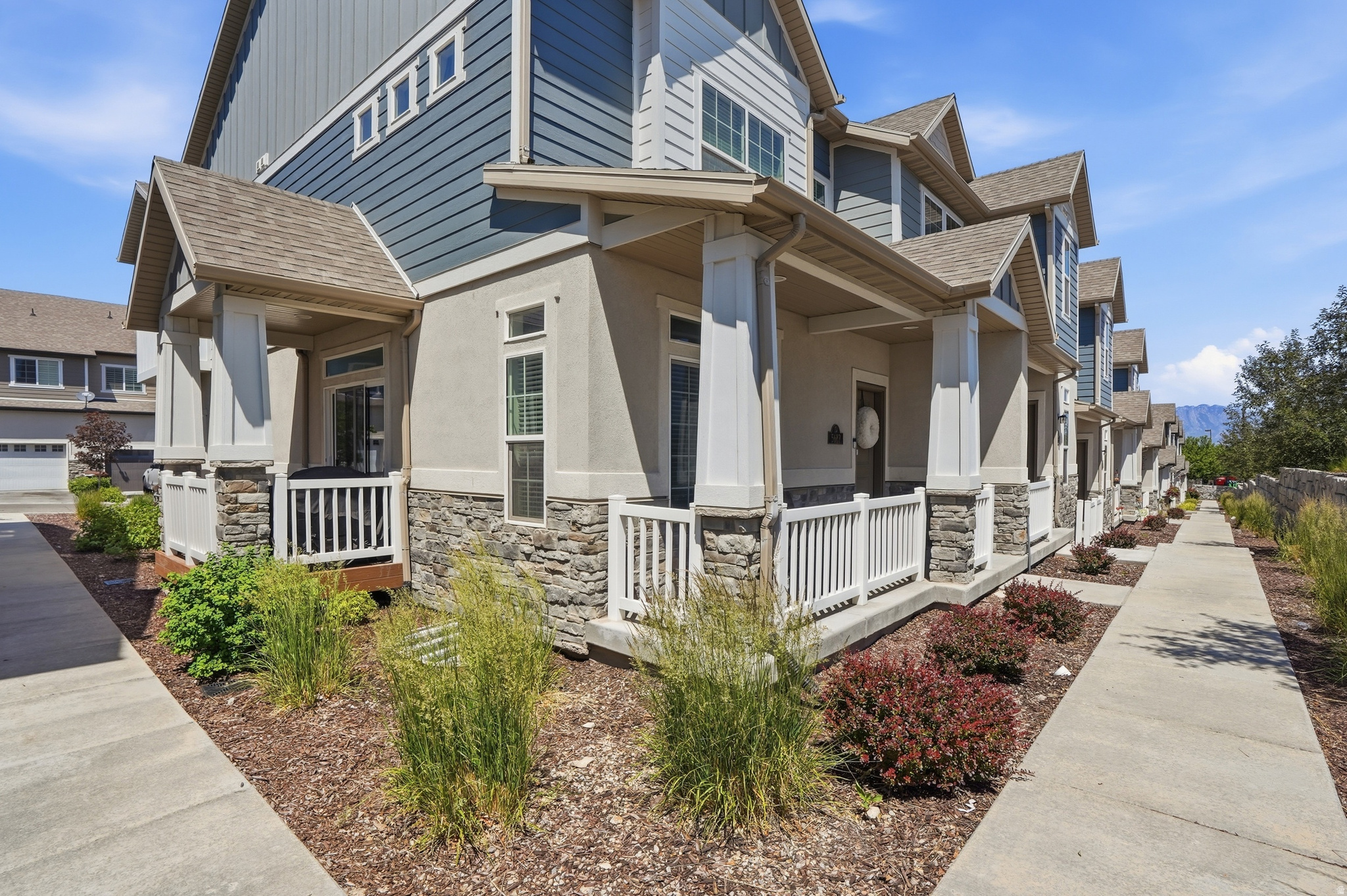 Don't miss this beautifully maintained end-unit townhome featuring a bright, open floor plan that's perfect for both everyday living and entertaining. Pride of ownership shines throughout this super clean home, offering a spacious layout with a finished basement that provides additional living space.  The oversized primary suite offers a comfortable retreat with generous space to unwind, while the attached 2-car garage provides plenty of room for parking and storage. As an end unit, you'll enjoy added privacy and extra natural light.  Conveniently located near major commuter routes, this home offers exceptional accessibility while delivering the space, functionality, and a low-maintenance lifestyle.