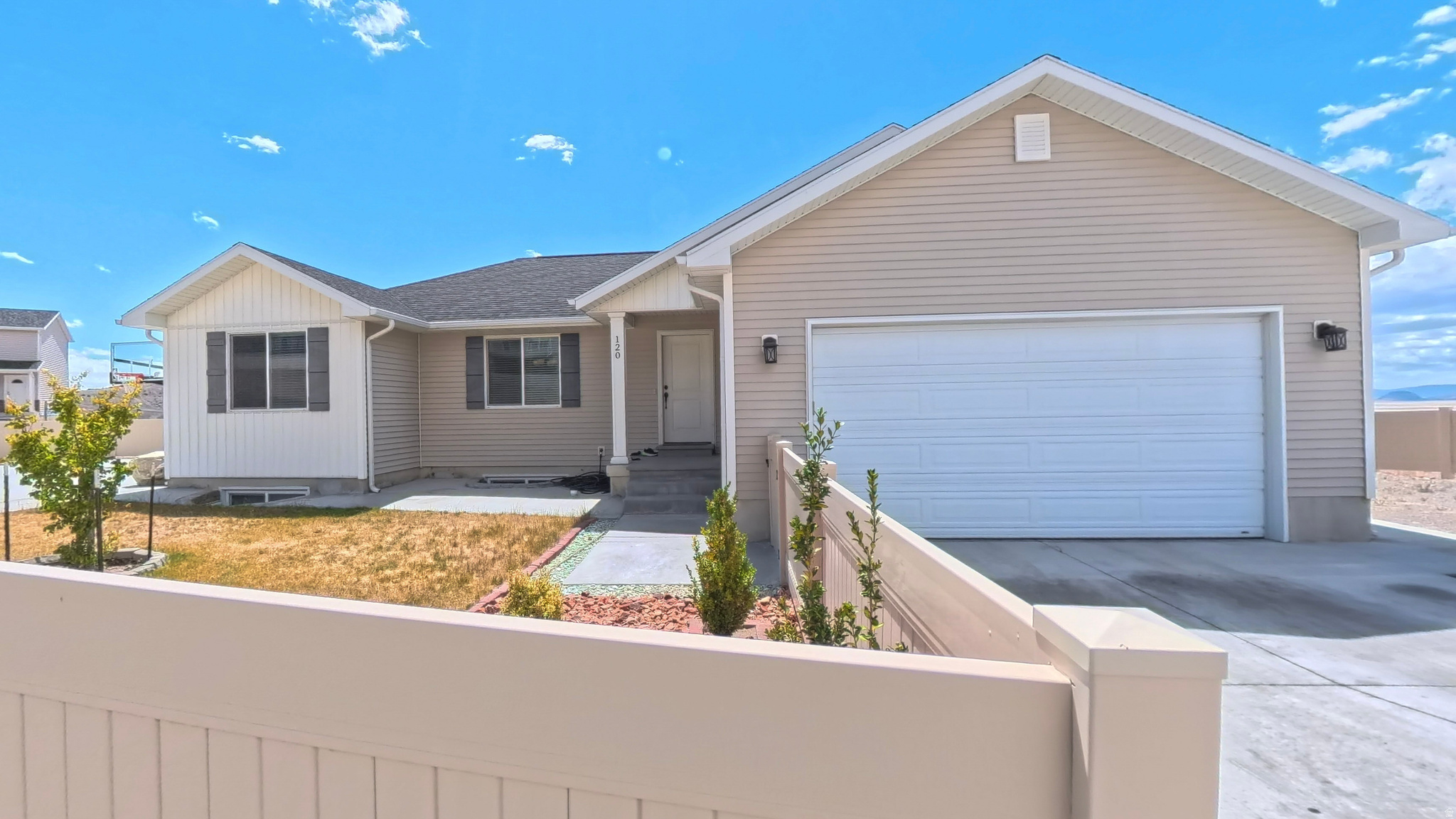 This beautiful, well-maintained home is in amazing condition and move in ready! Located on a quiet corner lot with no close neighbors, you'll love the stunning mountain and valley views from the comfort of your own home. The family-friendly neighborhood is filled with great neighbors and offers a peaceful setting with nearby schools and a helpful community. Additional perks include lots of space in the yard, a huge patio with a basketball standard and wildlife sightings right in your backyard. Plus, you'll be just minutes from Wendover's attractions! Square footage provided as a courtesy estimate only and was obtained from County records. Buyer advised to obtain an independent measurement. Buyer and Buyer's Agent to verify all information.