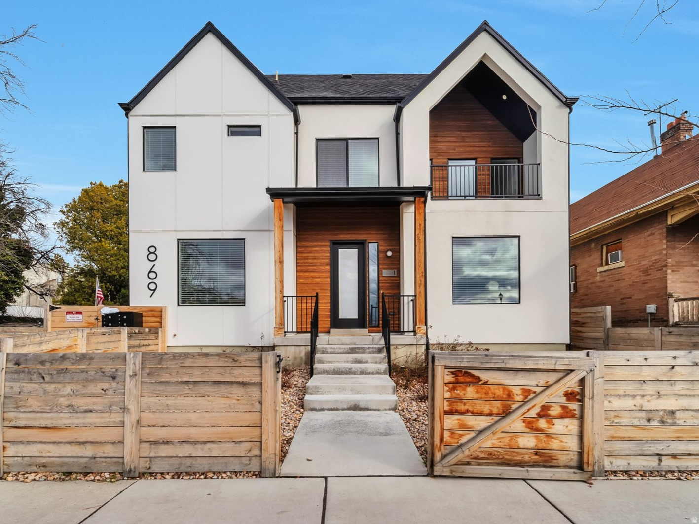 Modern living in the Central Ninth District of SLC just steps from Trax/public transportation and minutes from I-15. This property is conveniently located offering quick access to anything from coffee shops, dining, shopping, bars, and more. This custom condo townhome-style unit offers spacious living with 3 bedrooms, and 2.5 bathrooms. This unit includes a covered parking stall, prepped with conduit for EV charging. Thoughtfully designed with eco-friendly features like 1" exterior insulation, a high-efficiency furnace and AC, AeroBarrier sealing, and ERVs, these homes combine comfort and sustainability. Square footage figures are provided as a courtesy estimate only...Buyer is advised to obtain an independent measurement.