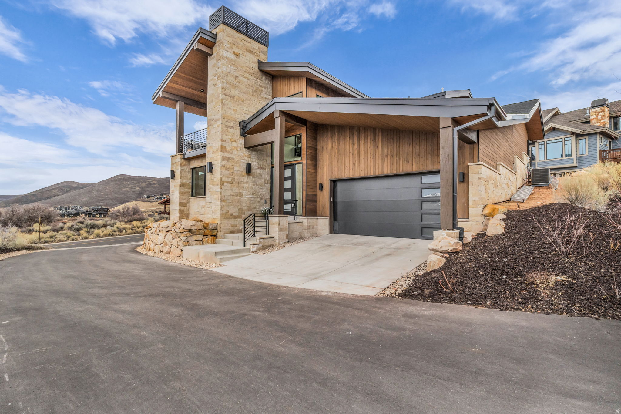 Brand New Finished Construction with Lake & Deer Valley East Views.  Located in the heart of Hideout, this single family home has fantastic views of the Jordanelle and Mayflower Resort with easy access to Highway 248. This home features gorgeous finishes including quartzite counters, Viking appliances, 3 fireplaces, 2 furnaces, 2 ac units, 2 wd hookups and 2 tankless water heaters. Located 40 minutes from Salt Lake International Airport, 15 minutes from historic Park City Main Street, 10 minutes to world class skiing and easy access to hiking and mountain biking trails around the Jordanelle. Hideout Canyon is an ideal full-time residence or vacation escape.