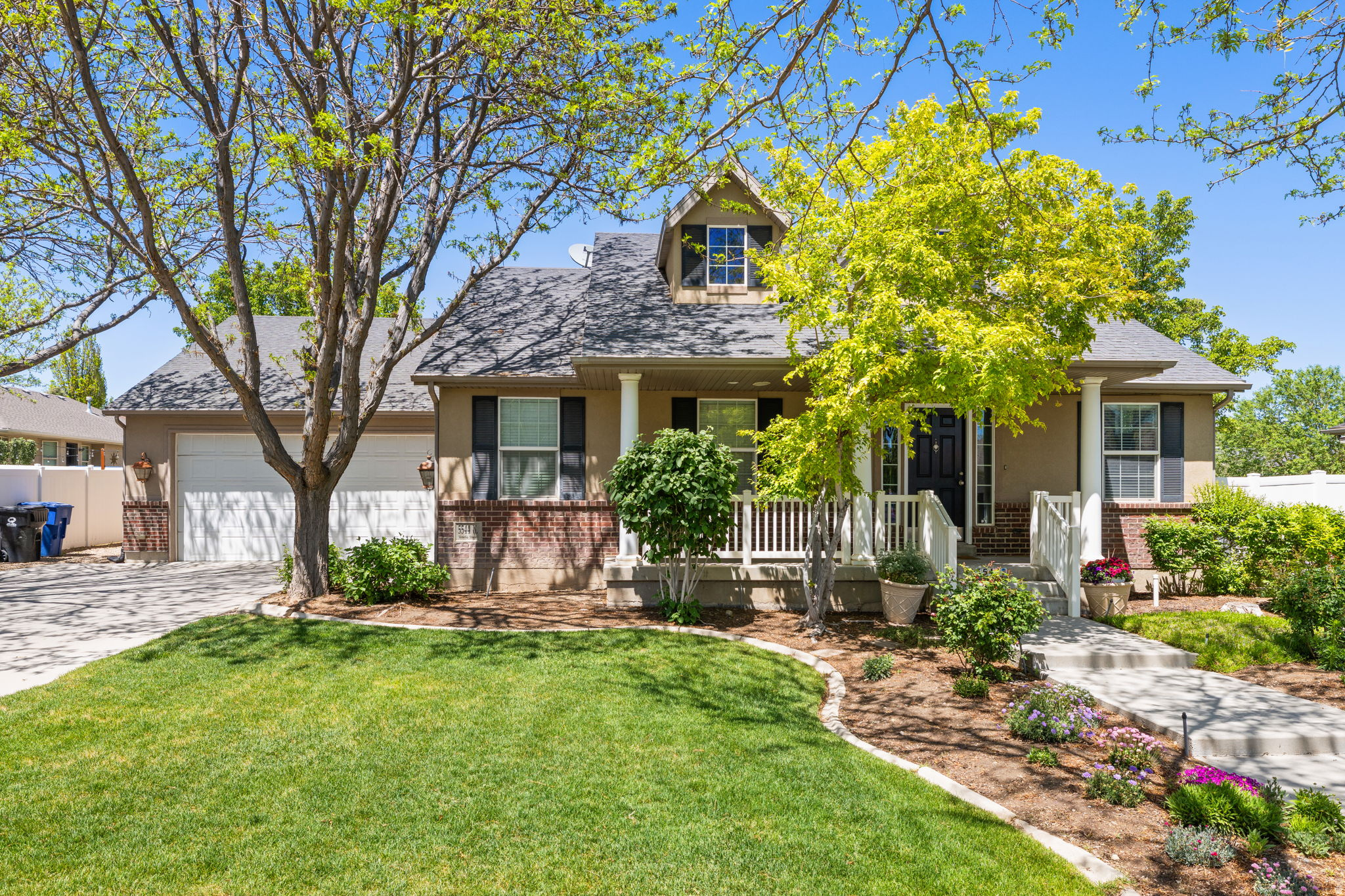 Tucked into a beautiful, well established neighborhood, this home offers the kind of flexibility and functionality that is increasingly hard to find. With attached garage parking for up to 6 vehicles, the standout garage/workshop is fully equipped with a heat, workbench and 220 electric hookups; ideal for contractors, car enthusiasts, or anyone needing dedicated workspace at home. Inside, the thoughtful layout includes a walkout basement with full apartment, creating an excellent opportunity for multigenerational living or rental income to help offset monthly payments. Above the garage, a versatile loft space provides endless possibilities for a home office, playroom, gym, or studio space. Step outside and enjoy mature landscaping designed for year-round beauty, with established trees and blooms that create an inviting setting go host friends and family. The backyard also features a unique two-story shed with finished interior space and power, offering exceptional storage, additional workshop potential, creative space, or a separate work from home areas. Relax and entertain under the covered north-facing patio, perfectly positioned for shaded evening gatherings and comfortable outdoor living. Conveniently located within walking distance to the JL Sorensen Rec Center; featuring a gym and pool, as well as Silver Crest Elementary school, This location in Herriman can't be beat; near Mountain View Corridor for an easy commute and Mountain Village with great shopping and local dining spots, plus you'll find one of the best Harmon's in the state. Buyer to verify all information contained in listing.