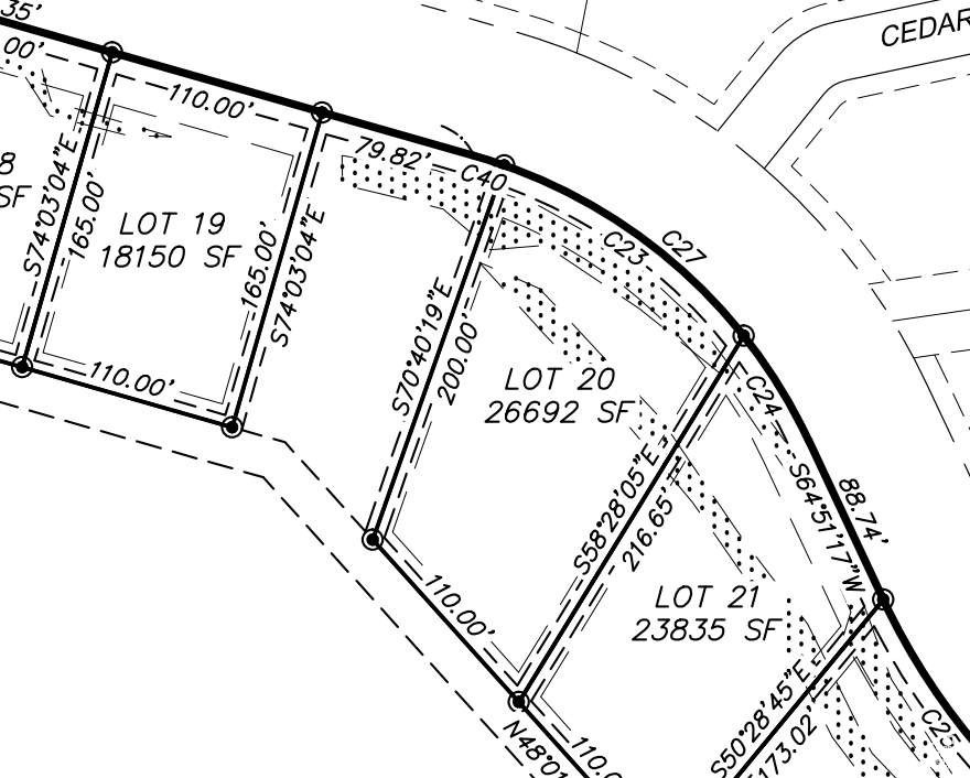 DEER PEN SUBDIVISION - Land