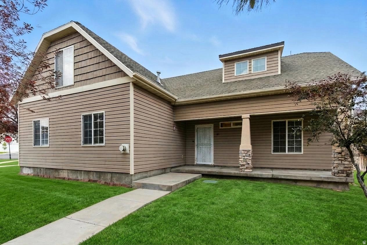 Act Fast before this home is off the market on July 12.. Beautifully updated and move-in ready! This 3-bed, 2-bath home sits on a desirable corner lot with stunning mountain views and a welcoming family community. Enjoy recent upgrades including fresh paint, updated flooring, newer carpet, and modern kitchen appliances-all ready for you to move right in. The floor plan is designed for convenience with a spacious main-level master suite and second bedroom, while the upstairs offers a private 3rd bedroom plus a large attic space-perfect for a home office, playroom, retreat, or even an additional bedroom. Step outside and picture summer bike rides, winter snow play, and neighborhood laughter filling the air. With schools, shopping, parks, and family-friendly adventures like Skyline Nature Park just minutes away.