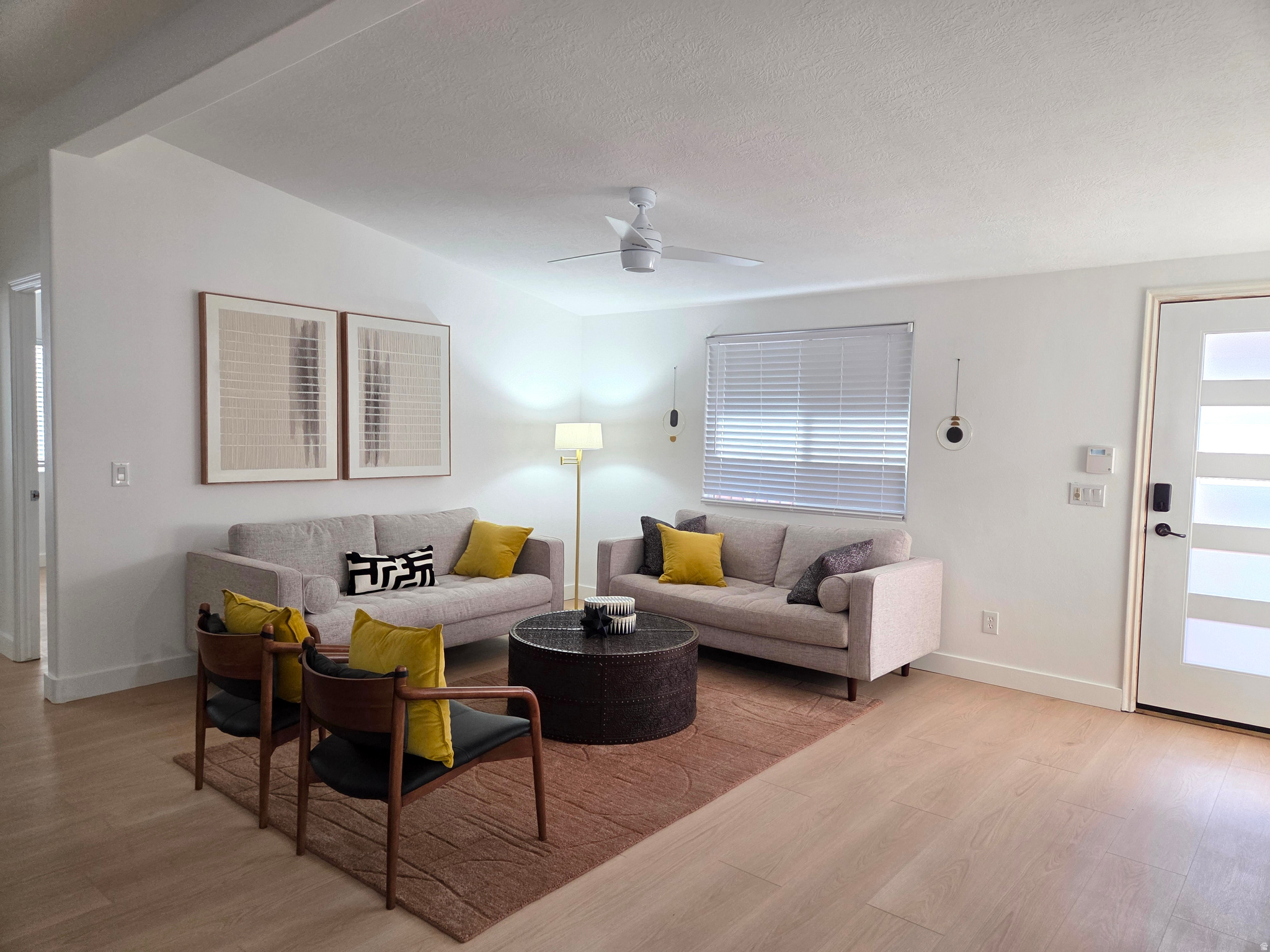 We just lowered the price to $187,500.00.  3-4 bedroom, 2 bath home in a quiet, all age community in beautiful St George. New, modern design with luxe updates typically not found in a manufactured home.  Vaulted ceilings in each room and an open, spacious floorplan.  INTERIOR:  new stainless steel appliances, quartz carrara kitchen countertop/island, grey fluted backsplash, stacked tiled floor in one bathroom and quality, light LVP flooring in remaining areas, and new, modern cabinets in kitchen and bathrooms.  EXTERIOR:  beautiful tiered landscaping ready for planting, large covered carport, storage shed, and two TimberTech composite decks with wood rails.  Both interior and exterior are newly painted with quality, neutral palette to keep or update to your liking.  This home does not include land.  You must obtain approval from Canyon View MHP through jencanyonview@gmail.com prior to offer/close.  Financing is available through https://money.com/best-mobile-home-loans/.  Square footage figures are provided as a courtesy estimate only and were obtained from Seller information.  Buyer is advised to obtain an independent measurement.