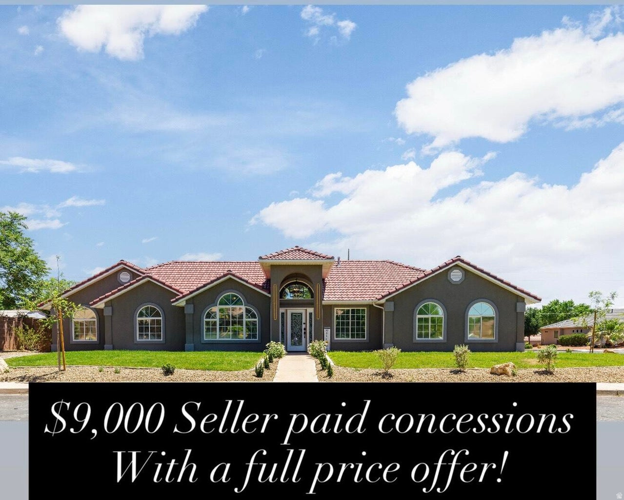 beautiful 5-bedroom, 2-bath home on a spacious corner lot in a sought-after Ivins neighborhood. Enjoy brand-new landscaping, RV parking, and no HOA. private in-ground pool perfect for hot summer days and entertaining, open floor plan offers generous living space, natural light, and comfortable bedrooms.