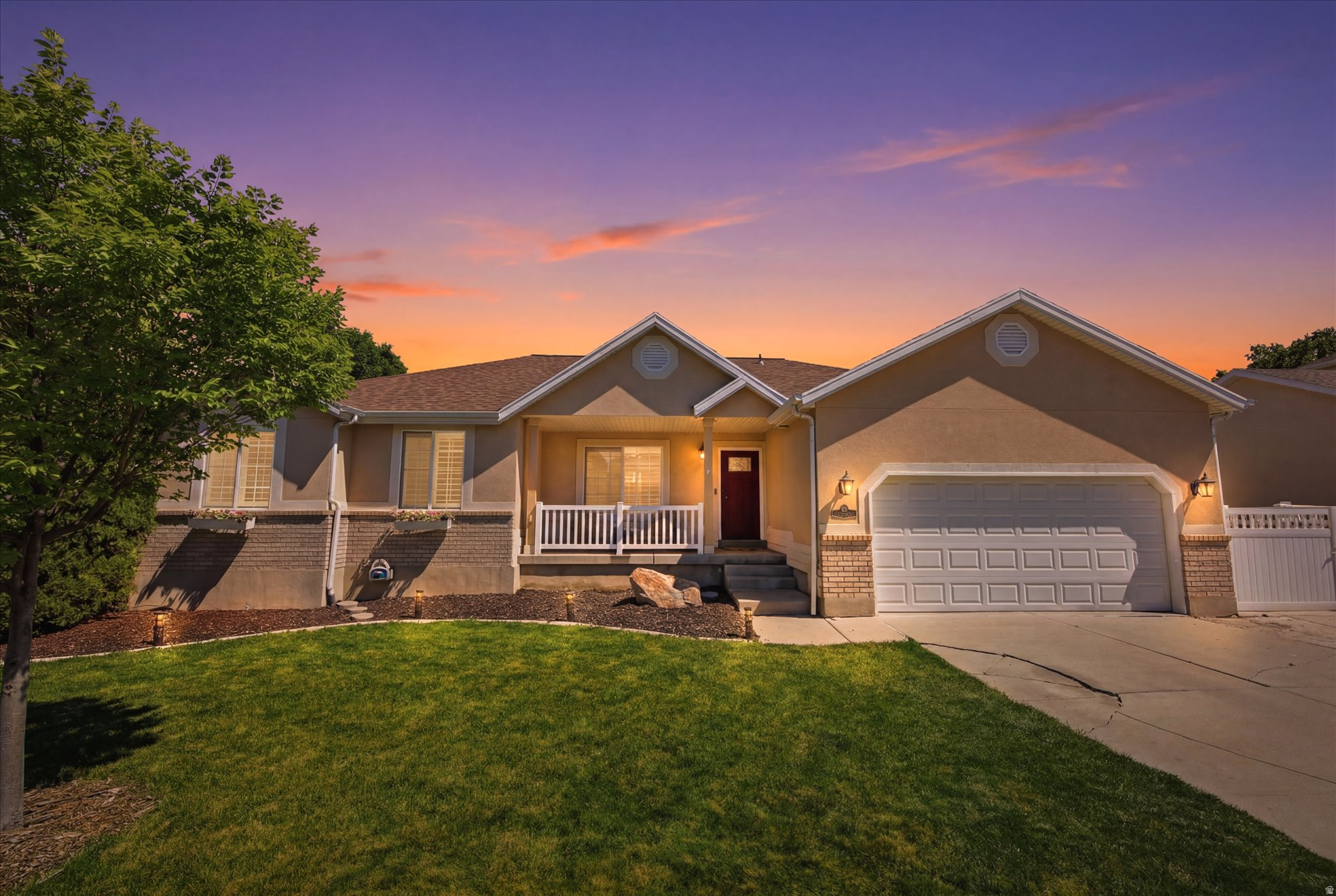 ***OPEN HOUSE: Friday, July 3rd from 4-7pm & Saturday, July 4th from 11am-1pm*** Enjoy resort-style living with year-round access to a natural hot springs pool, private marina, Utah Lake access, parks, trails, two clubhouses, two pools, sand volleyball courts, and endless outdoor recreation. This beautifully updated rambler backs to open green space with picnic areas and a basketball court and features new carpet, fresh paint, updated bathrooms, vaulted ceilings, a gorgeous pergola-covered deck, single-level living, RV parking, a new roof, solar panels installed on 5/11/2017, and an A/C system installed in 2017 for added efficiency and peace of mind.