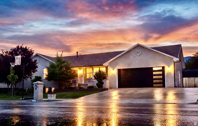 This beautiful remodeled home has a new kitchen with granite counter tops along with all new stainless steel appliances with fancy induction cooktop. You'll love the yard with walkout basement, sunken trampoline and very large RV pad and storage shed. The property line is in the middle of the canal that has ducks and other wildlife New roof, soffit, fascia and gutters. New windows and garage door. The garage is very large with room for a large work bench etc. Has a newer water heater and soft water system. Square footage figures are provided as a courtesy estimate only and were obtained from country records . Buyer is advised to obtain an independent measurement.